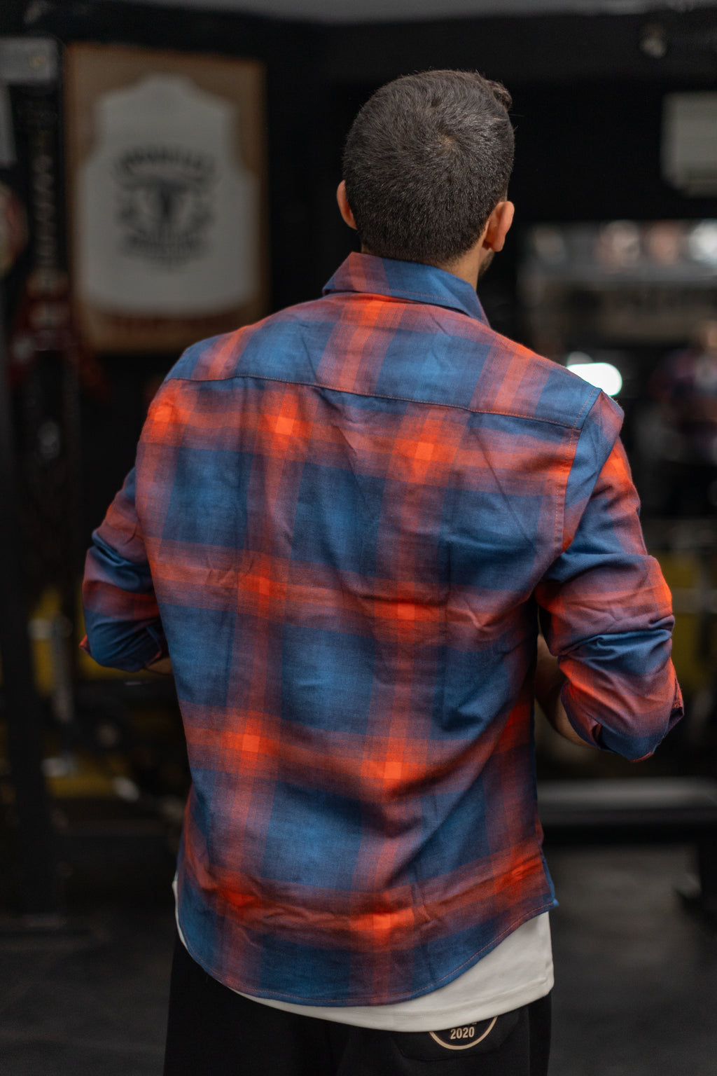 Vintage flame flannel pump cover _ IronFlex®