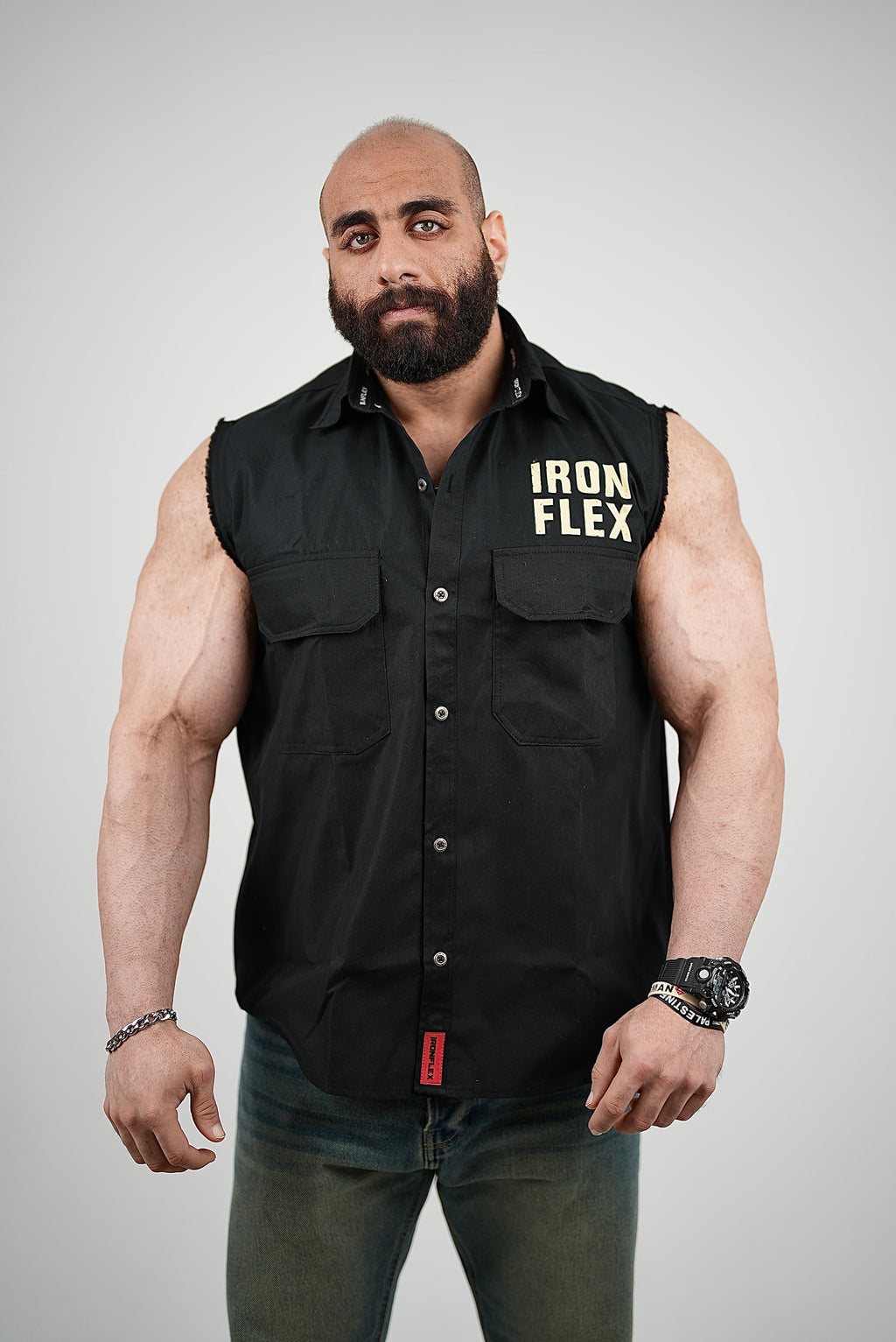 Black Texas Edition Ironflex sleeveless