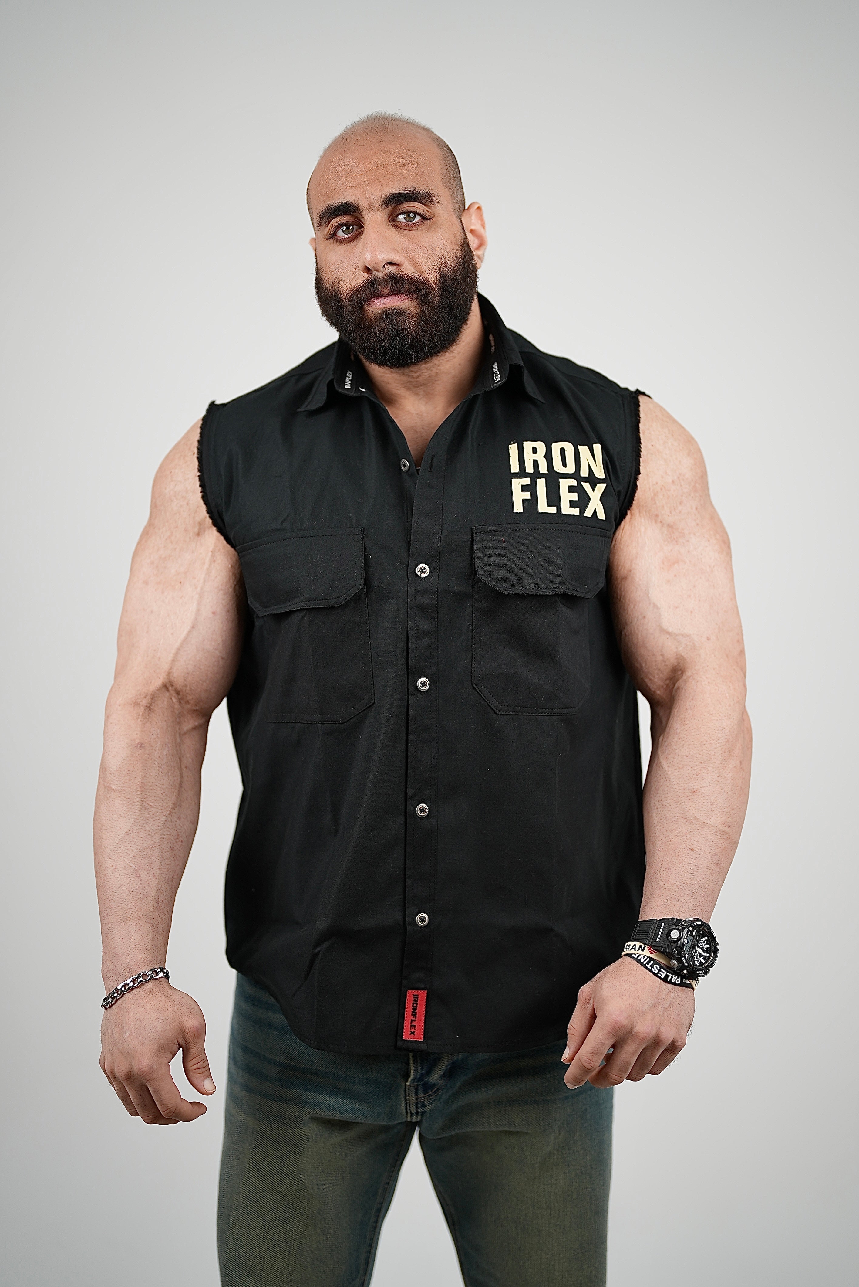 Black Texas Edition Ironflex sleeveless