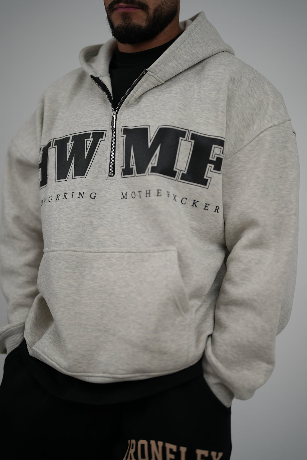 Hardworking Quarter Zipper Hoodie – HWMF Edition