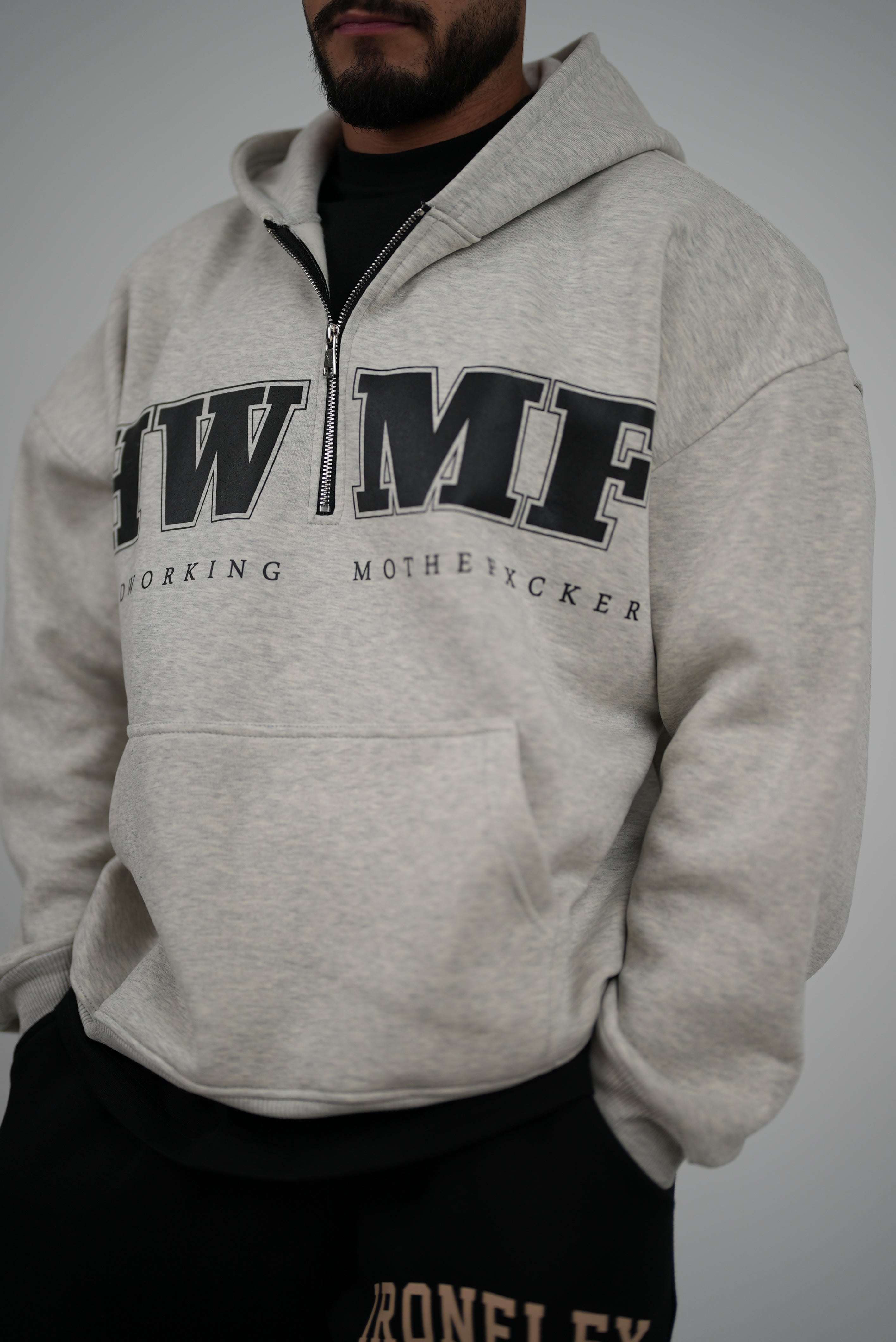 Hardworking Quarter Zipper Hoodie – HWMF Edition