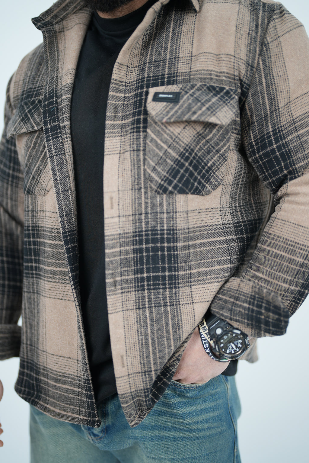 HEAVY Desert Storm Flannel Jacket – IronFlex®