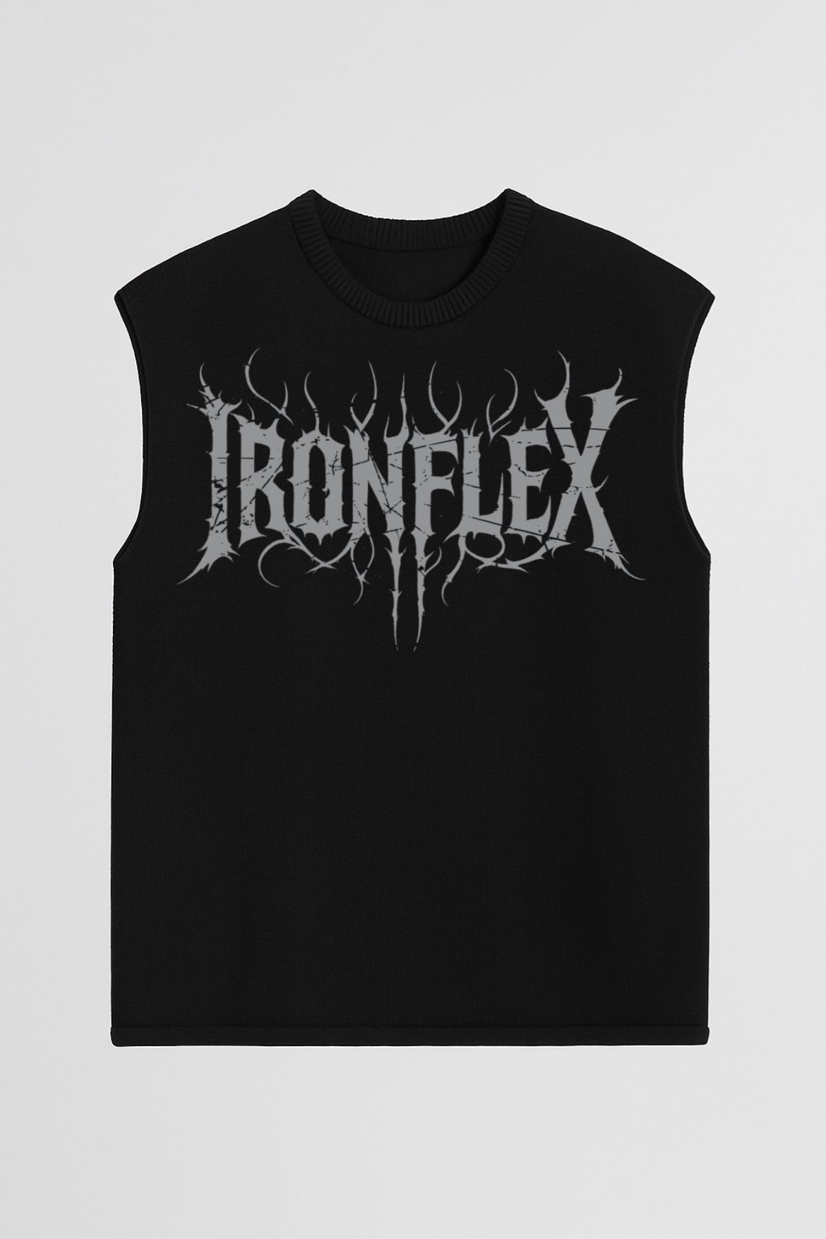 Ironflex knitted oversized tank top
