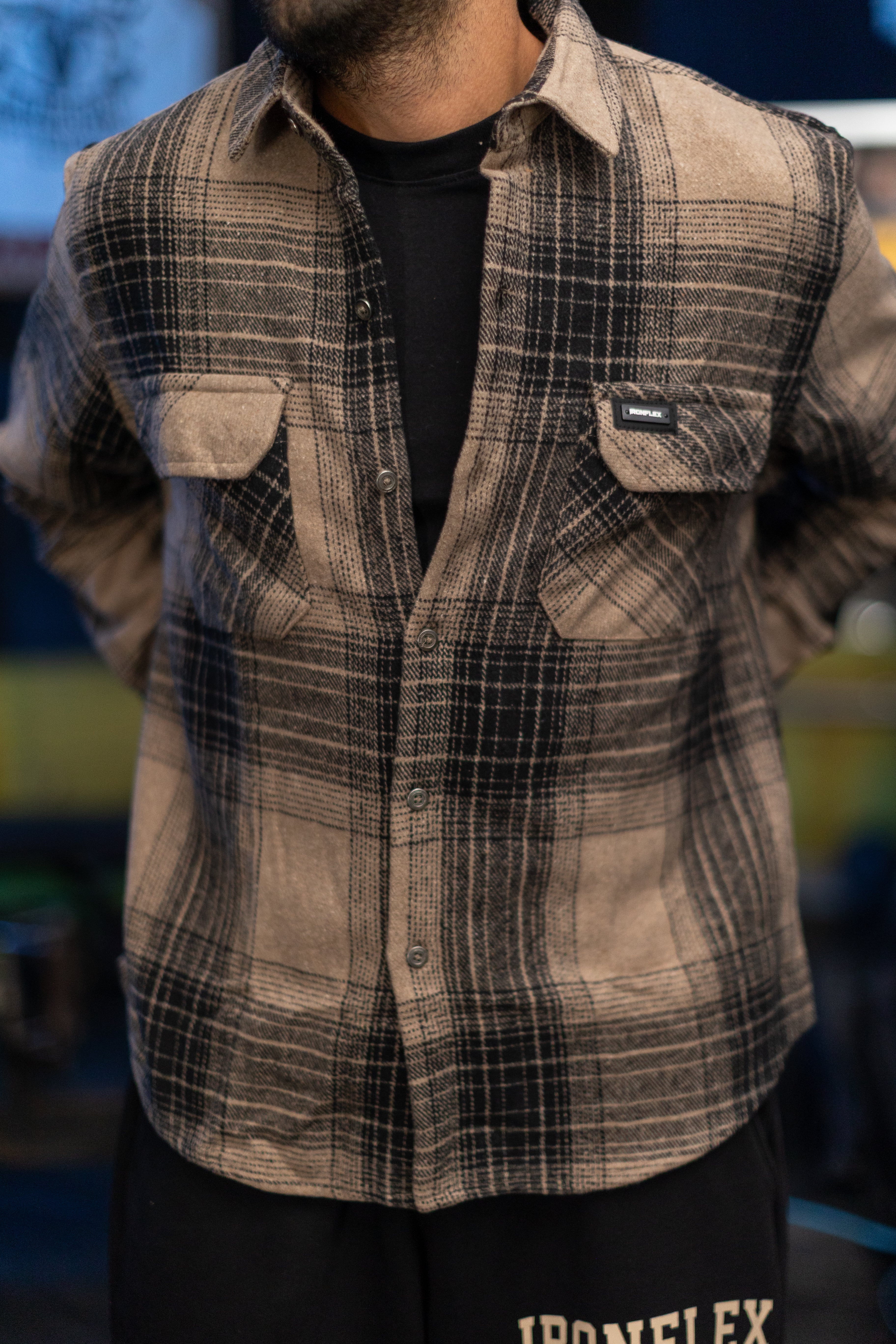 HEAVY Desert Storm Flannel Jacket – IronFlex®