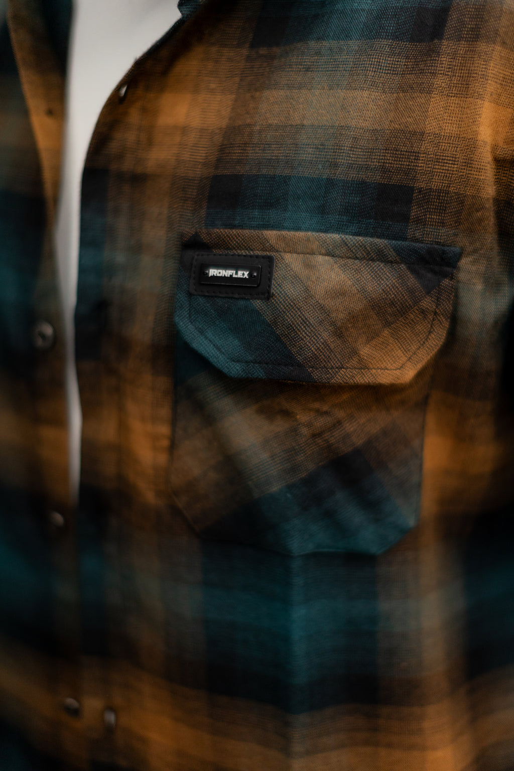 Bronze forest flannel pump cover_ IronFlex®