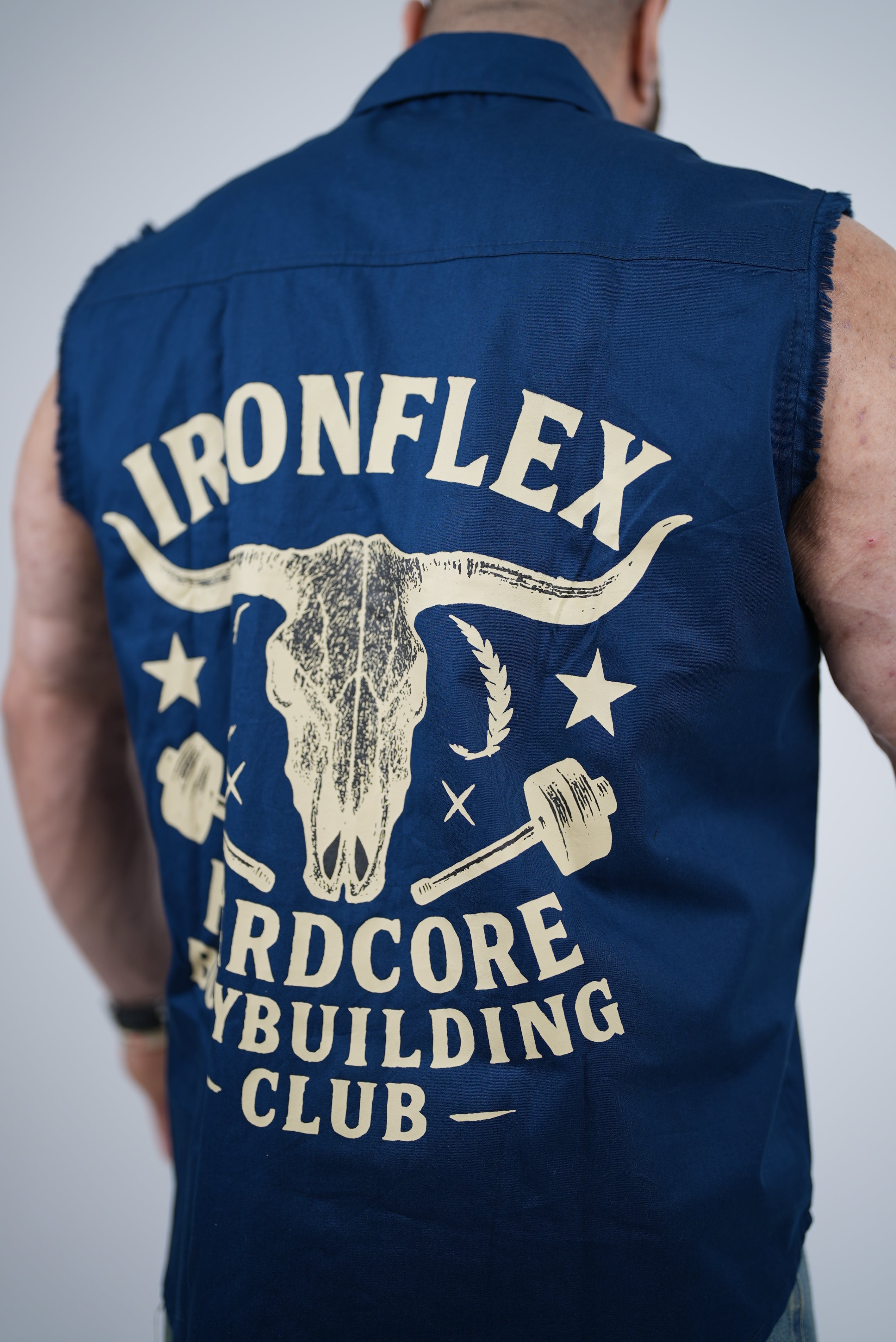 Navy Texas edition IronFlex Sleeveless