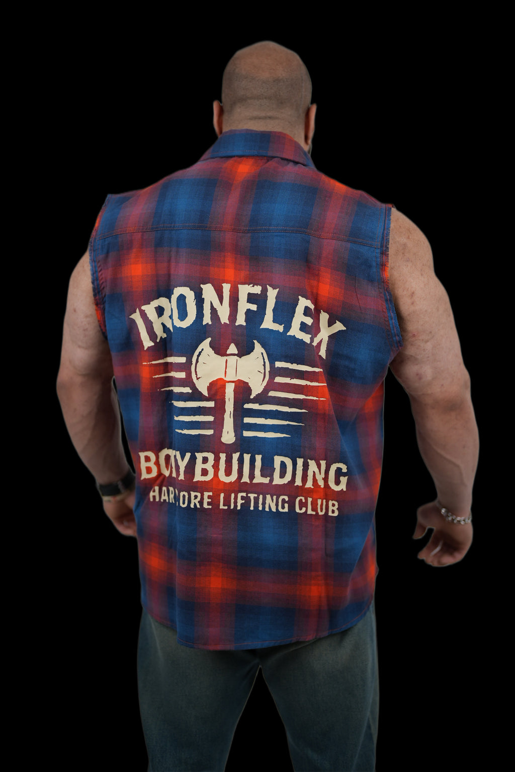 Vintage flame 2.0 Edition sleeveless Flannel