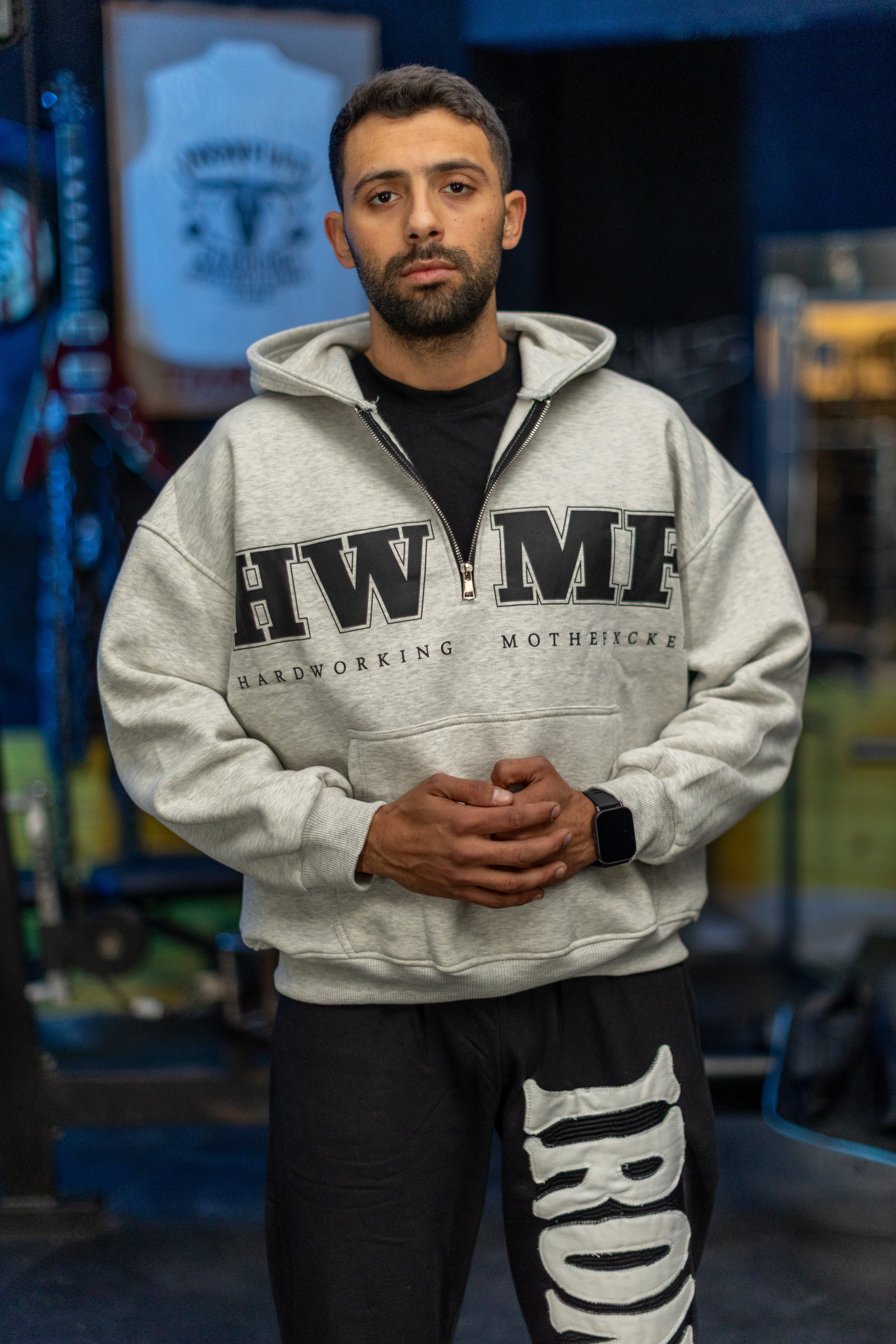 Hardworking Quarter Zipper Hoodie – HWMF Edition