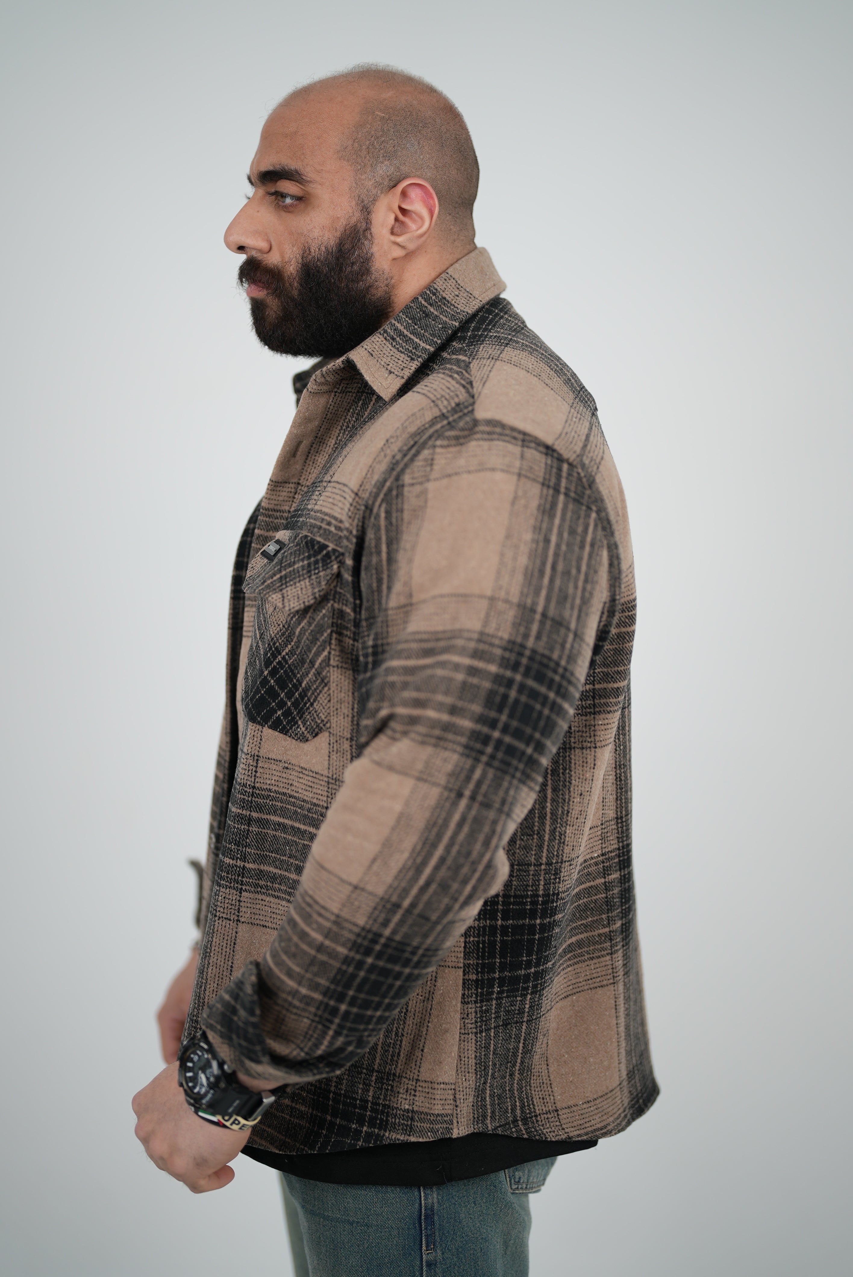 HEAVY Desert Storm Flannel Jacket – IronFlex®