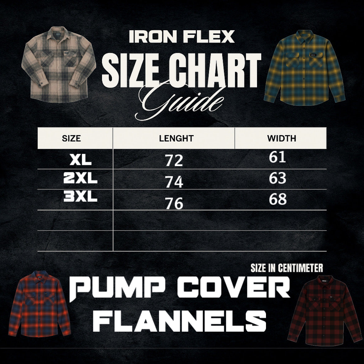 HEAVY Desert Storm Flannel Jacket – IronFlex®
