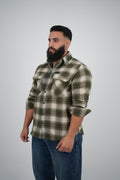 Olive drab flannel pump cover_ IronFlex®