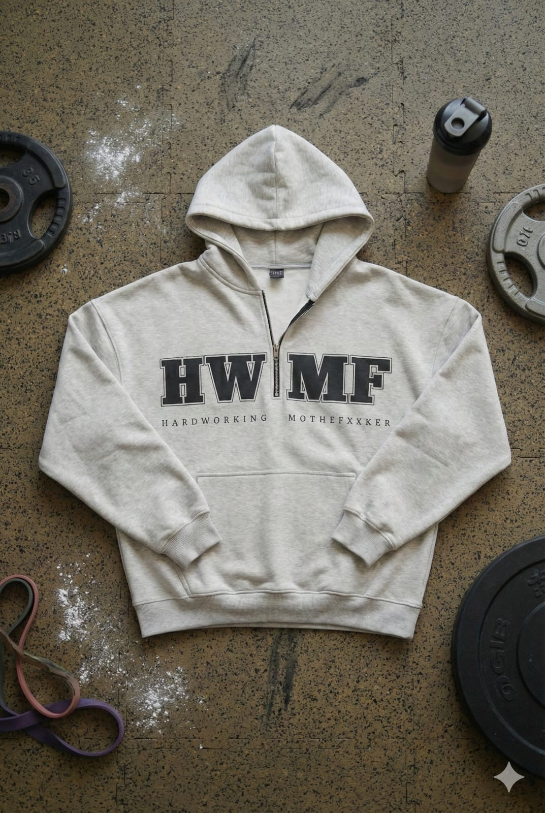 Hardworking Quarter Zipper Hoodie – HWMF Edition