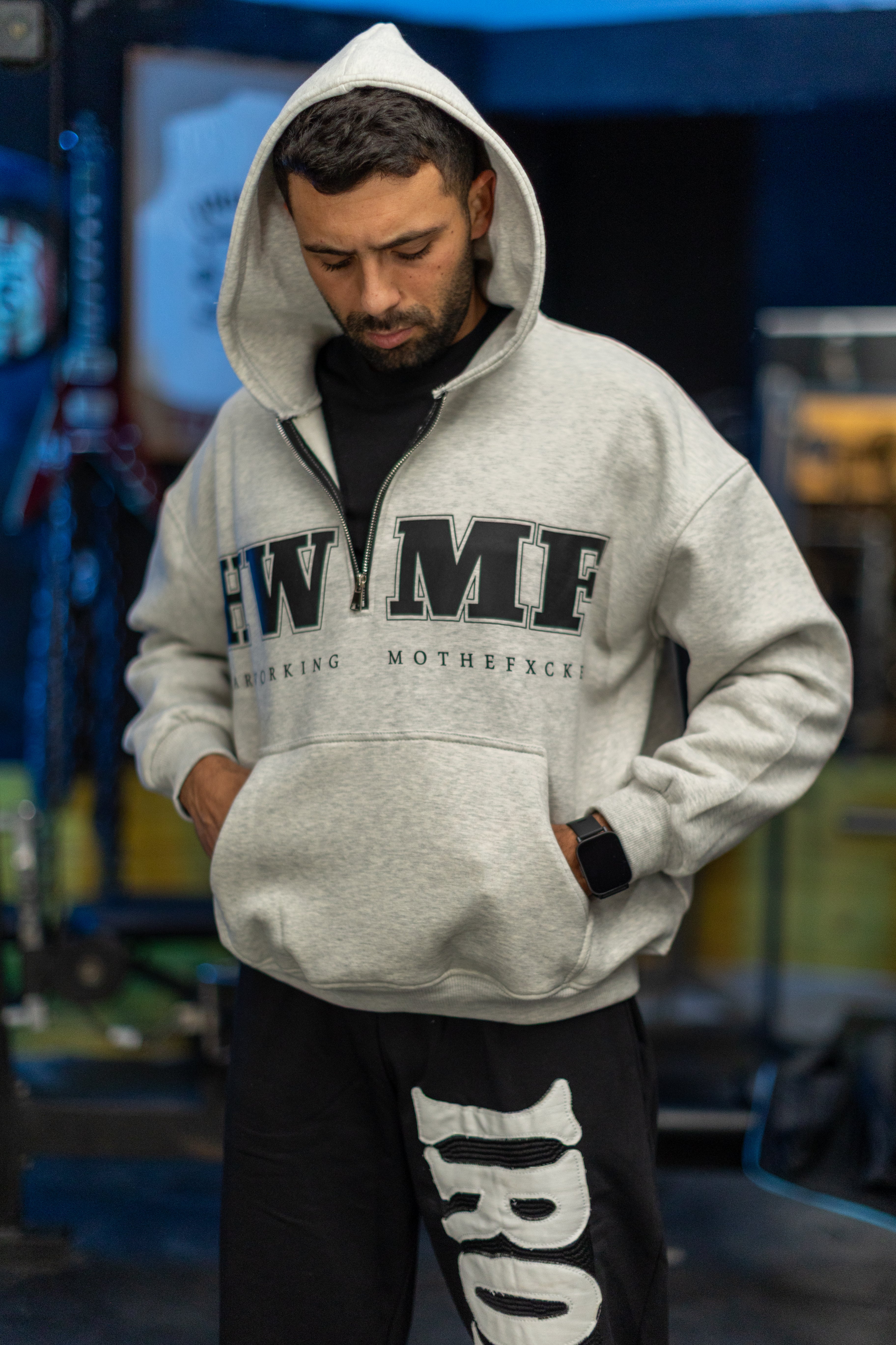 Hardworking Quarter Zipper Hoodie – HWMF Edition