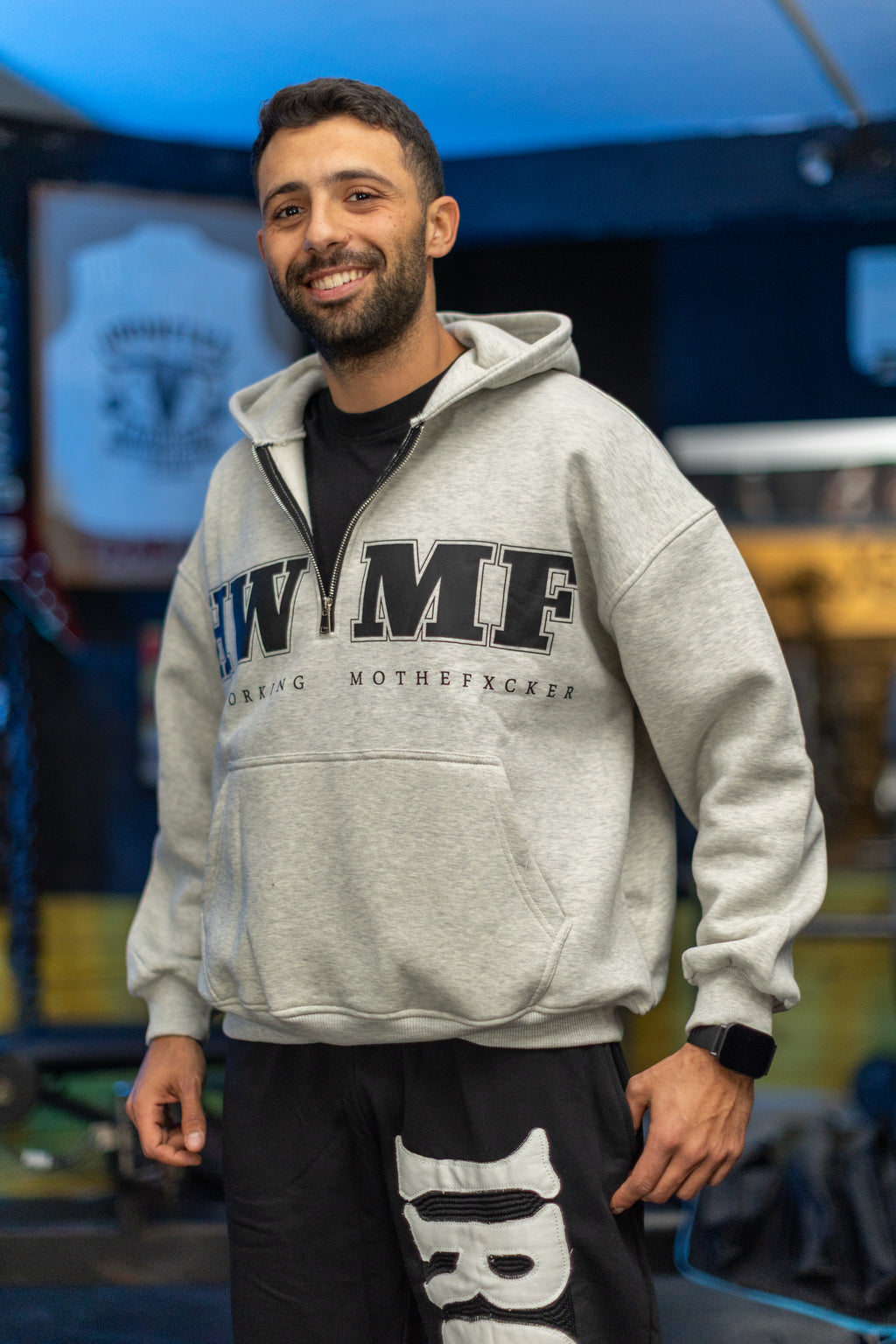 Hardworking Quarter Zipper Hoodie – HWMF Edition