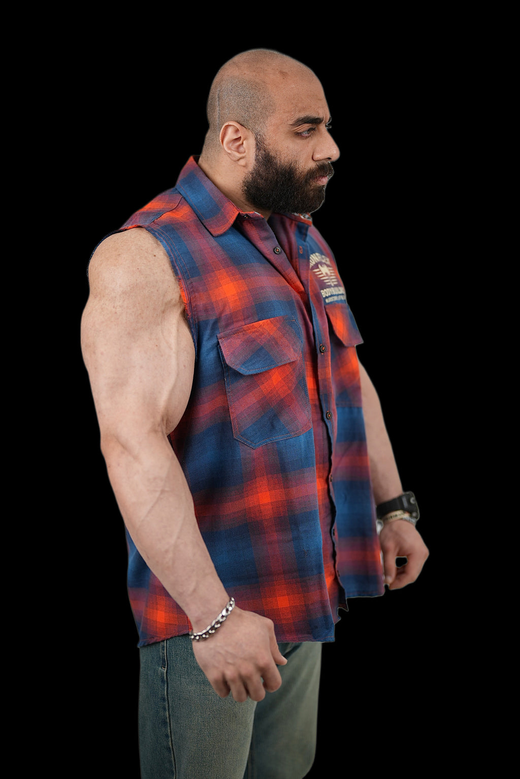 Vintage flame 2.0 Edition sleeveless Flannel