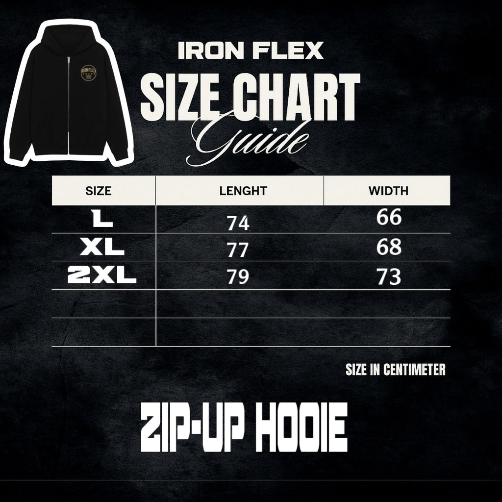 IronFlex Heavyweight Zip-Up Hoodie — Athletic Dept. Edition