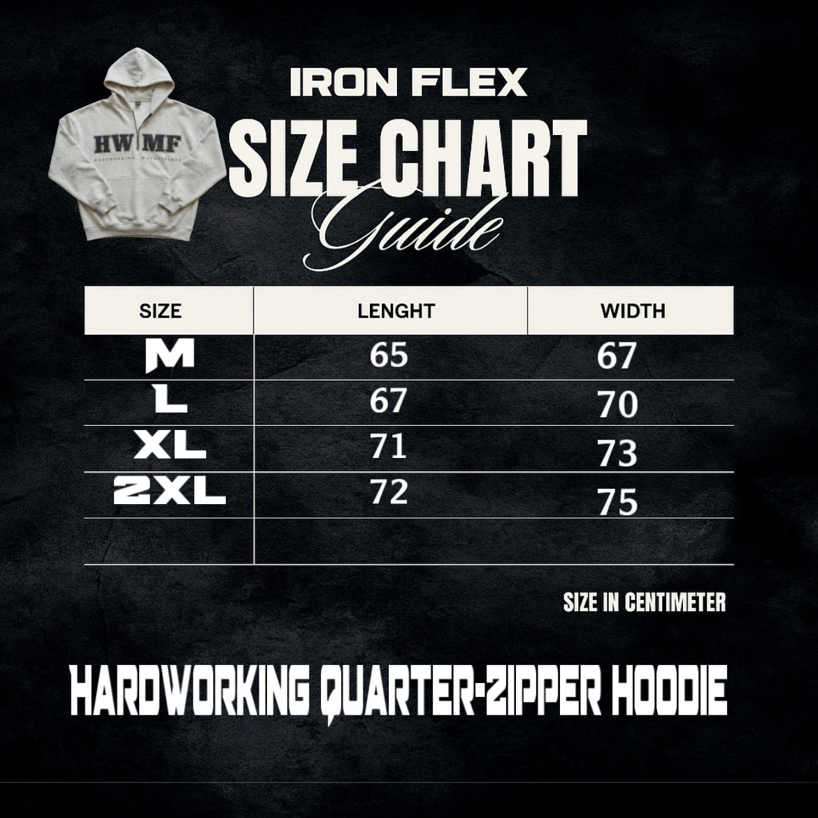Hardworking Quarter Zipper Hoodie – HWMF Edition