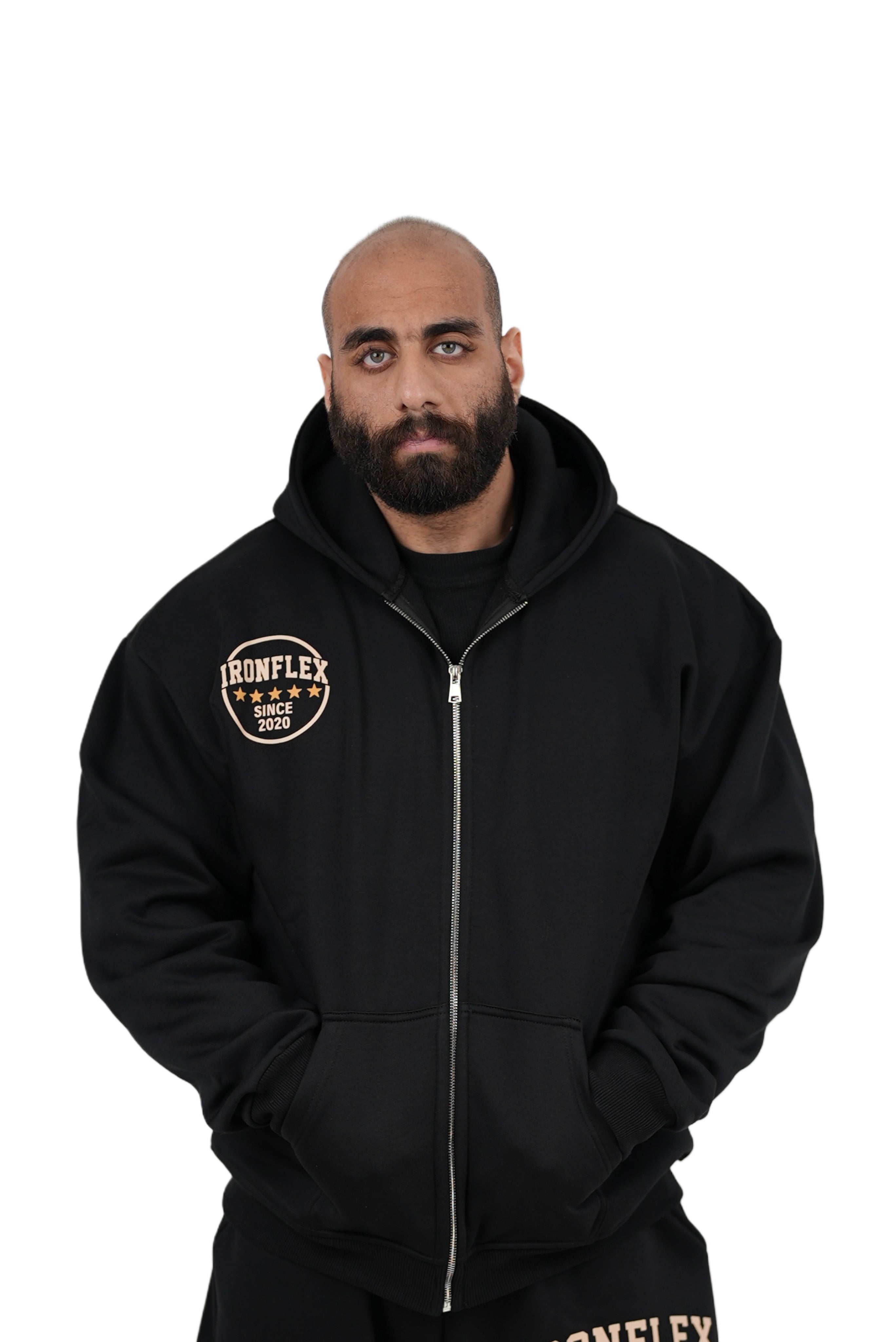 IronFlex Heavyweight Zip-Up Hoodie — Athletic Dept. Edition