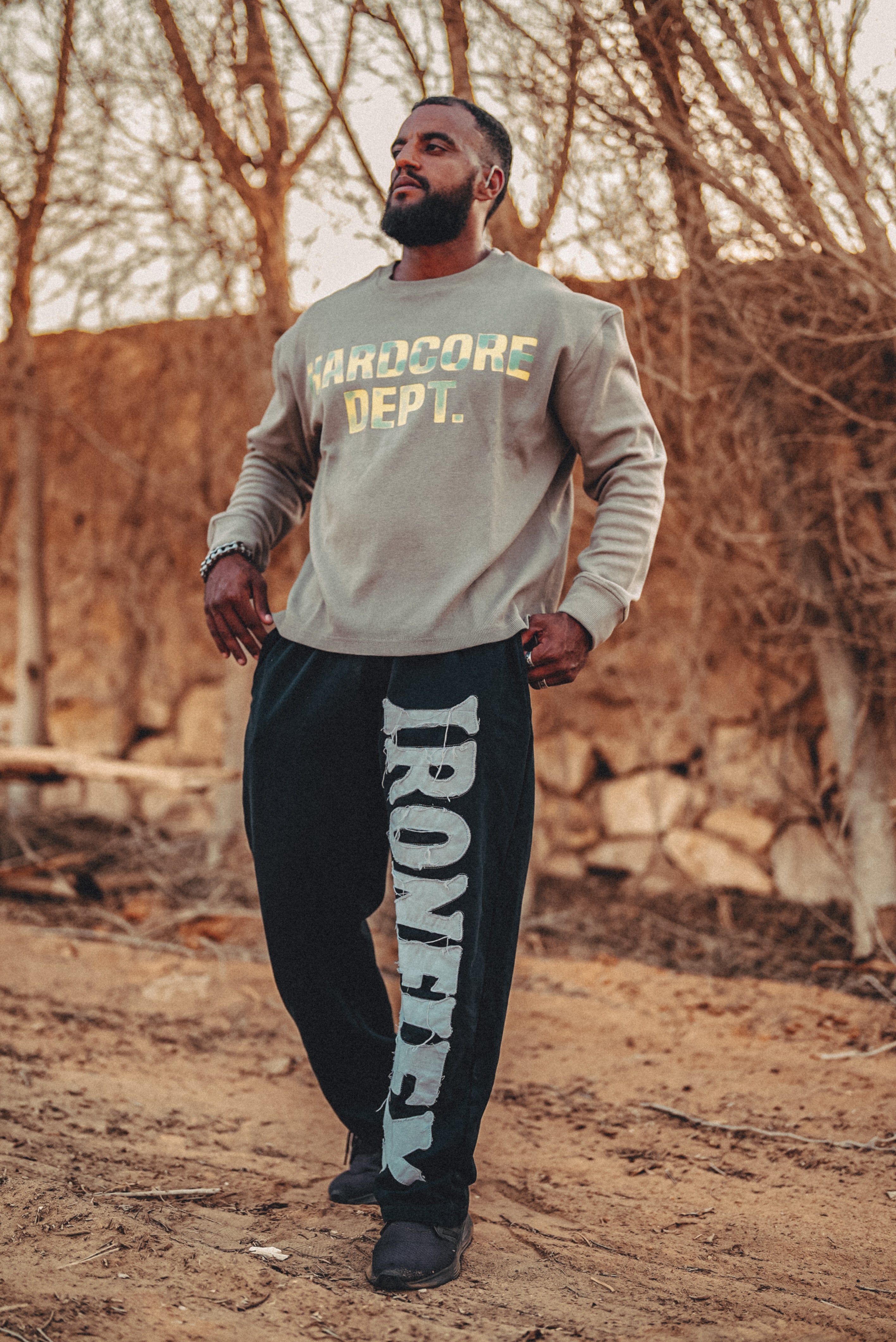 Ironflex distressed Sweatpants