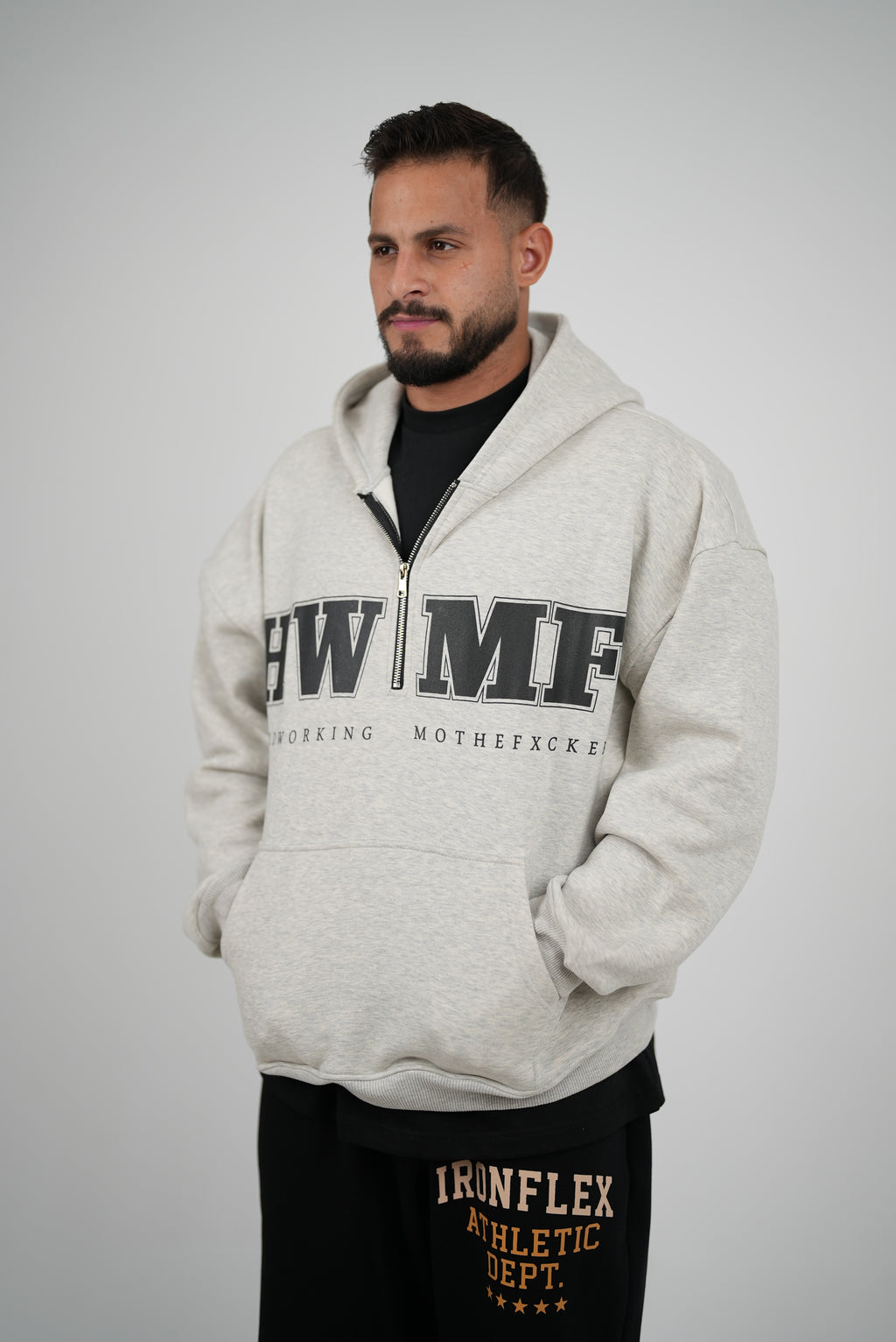 Hardworking Quarter Zipper Hoodie – HWMF Edition