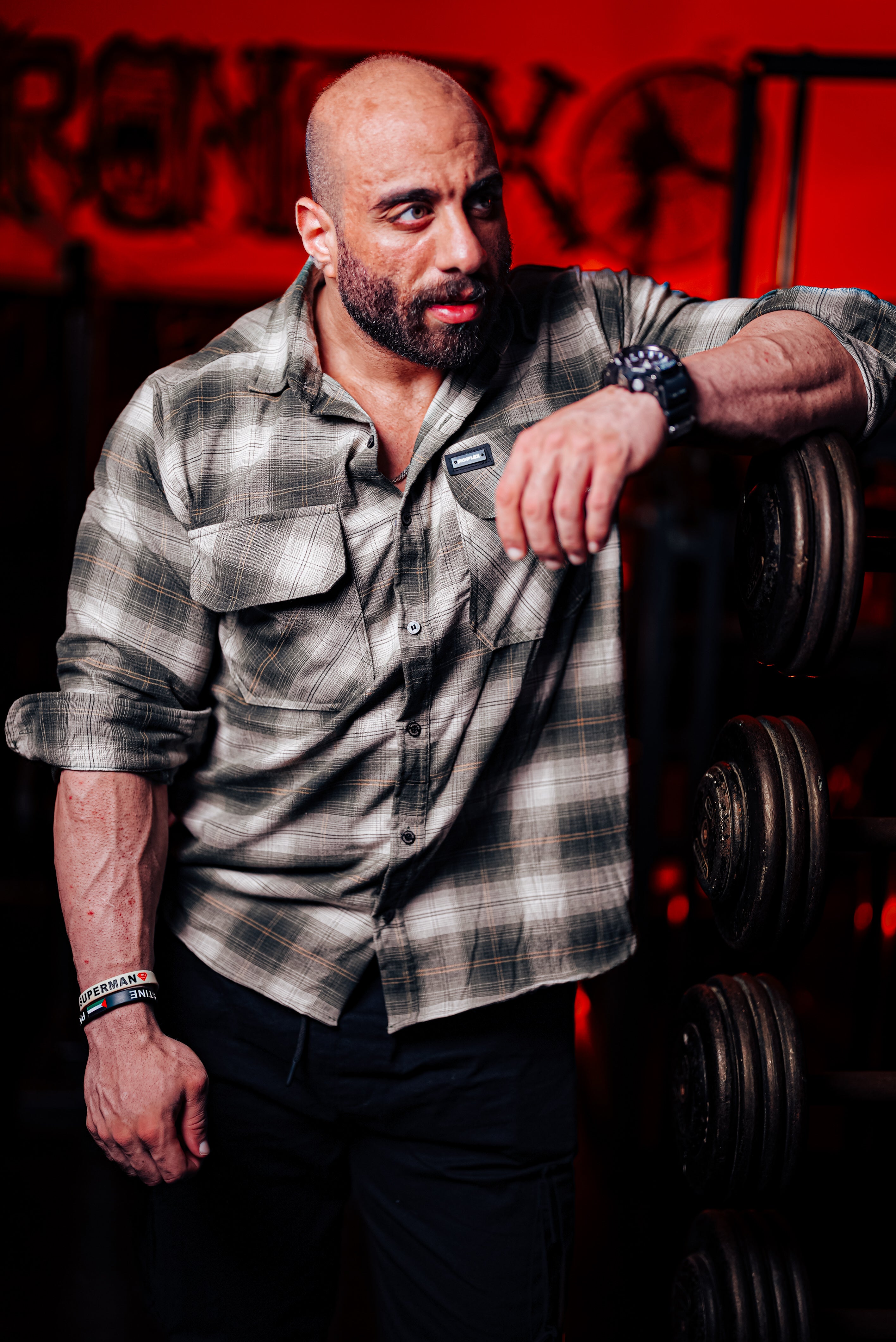 Olive drab flannel pump cover_ IronFlex®