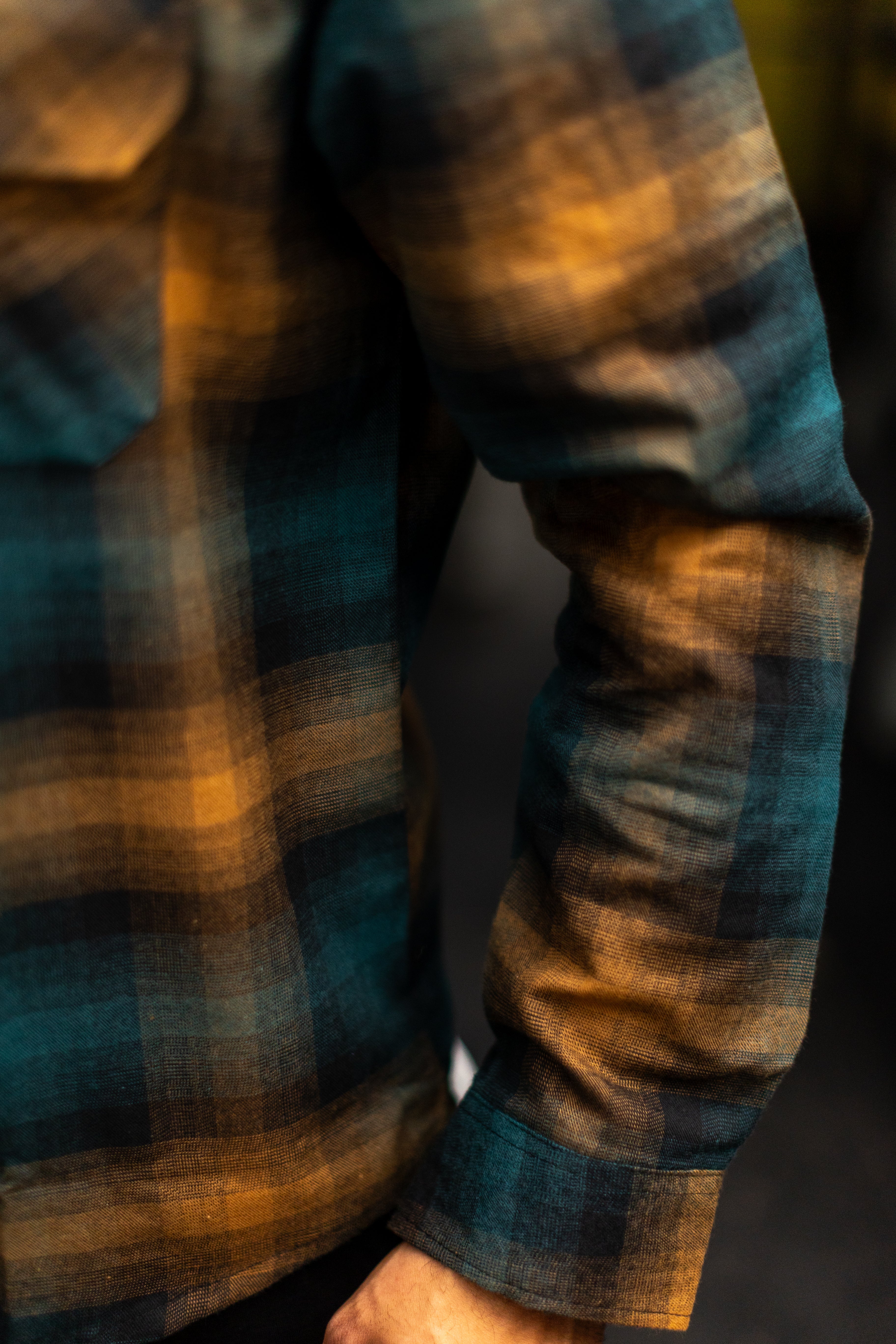 Bronze forest flannel pump cover_ IronFlex®