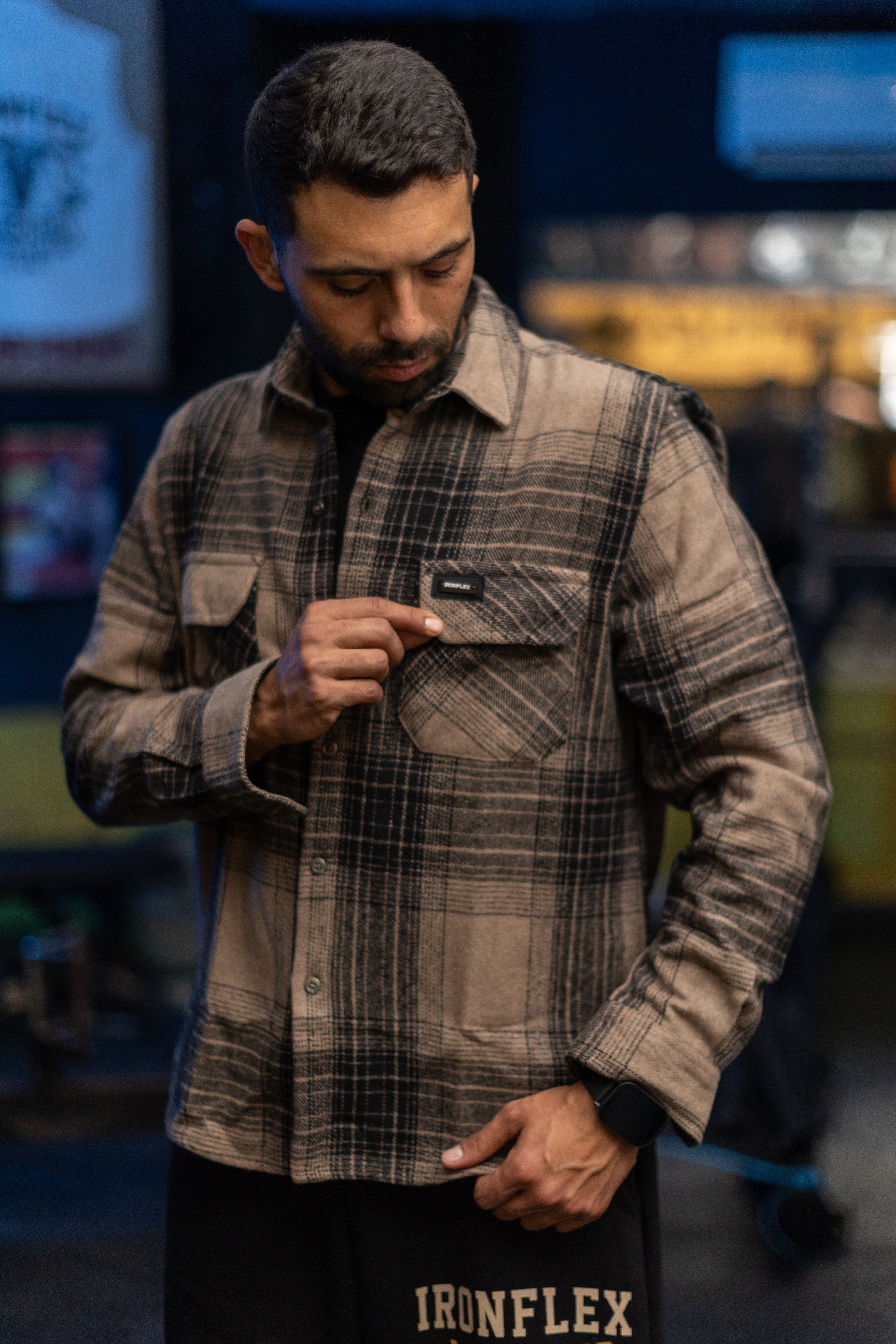 HEAVY Desert Storm Flannel Jacket – IronFlex®