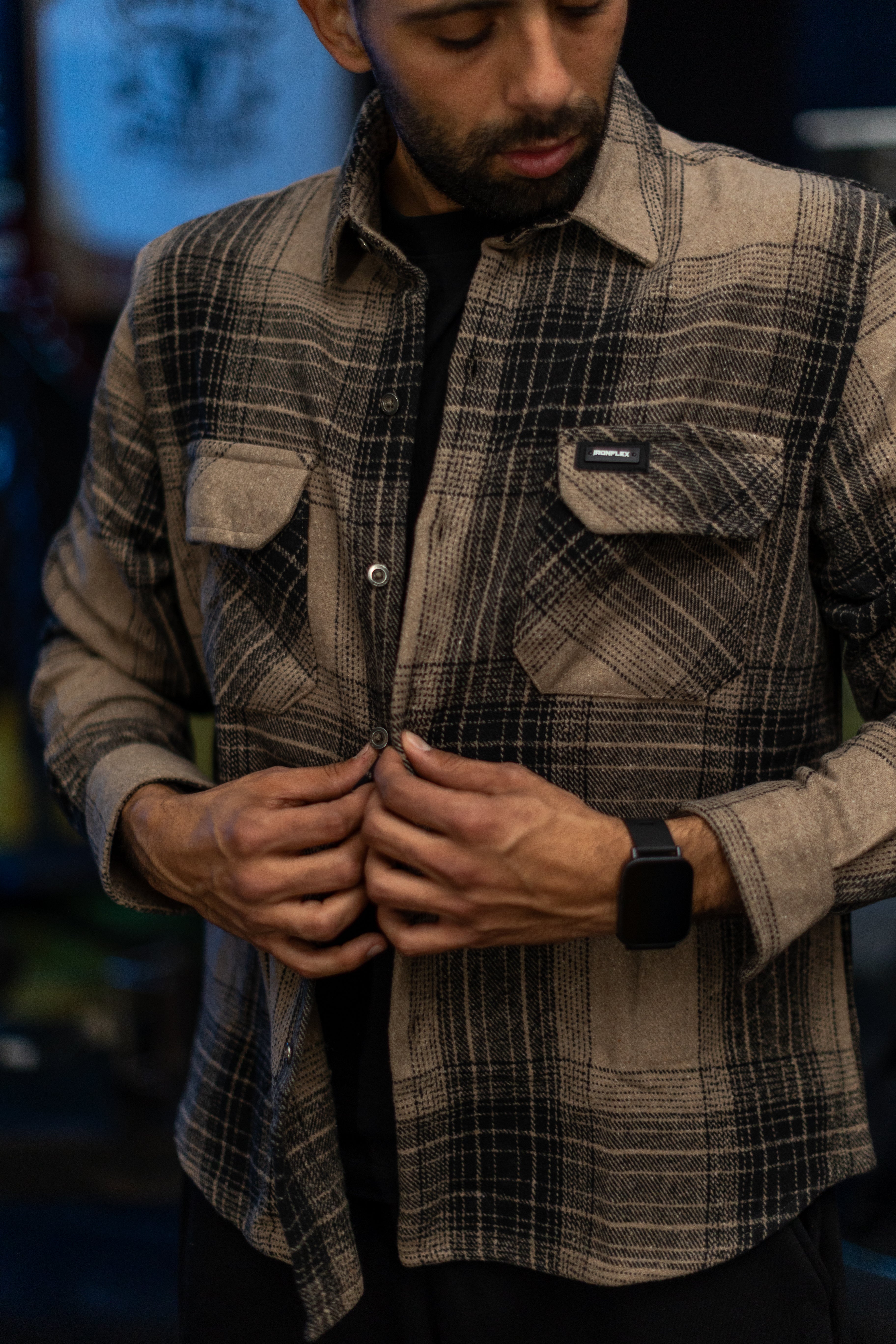 HEAVY Desert Storm Flannel Jacket – IronFlex®