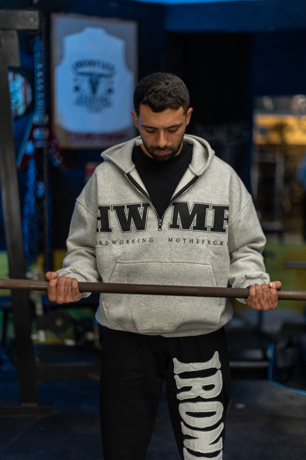 Hardworking Quarter Zipper Hoodie – HWMF Edition
