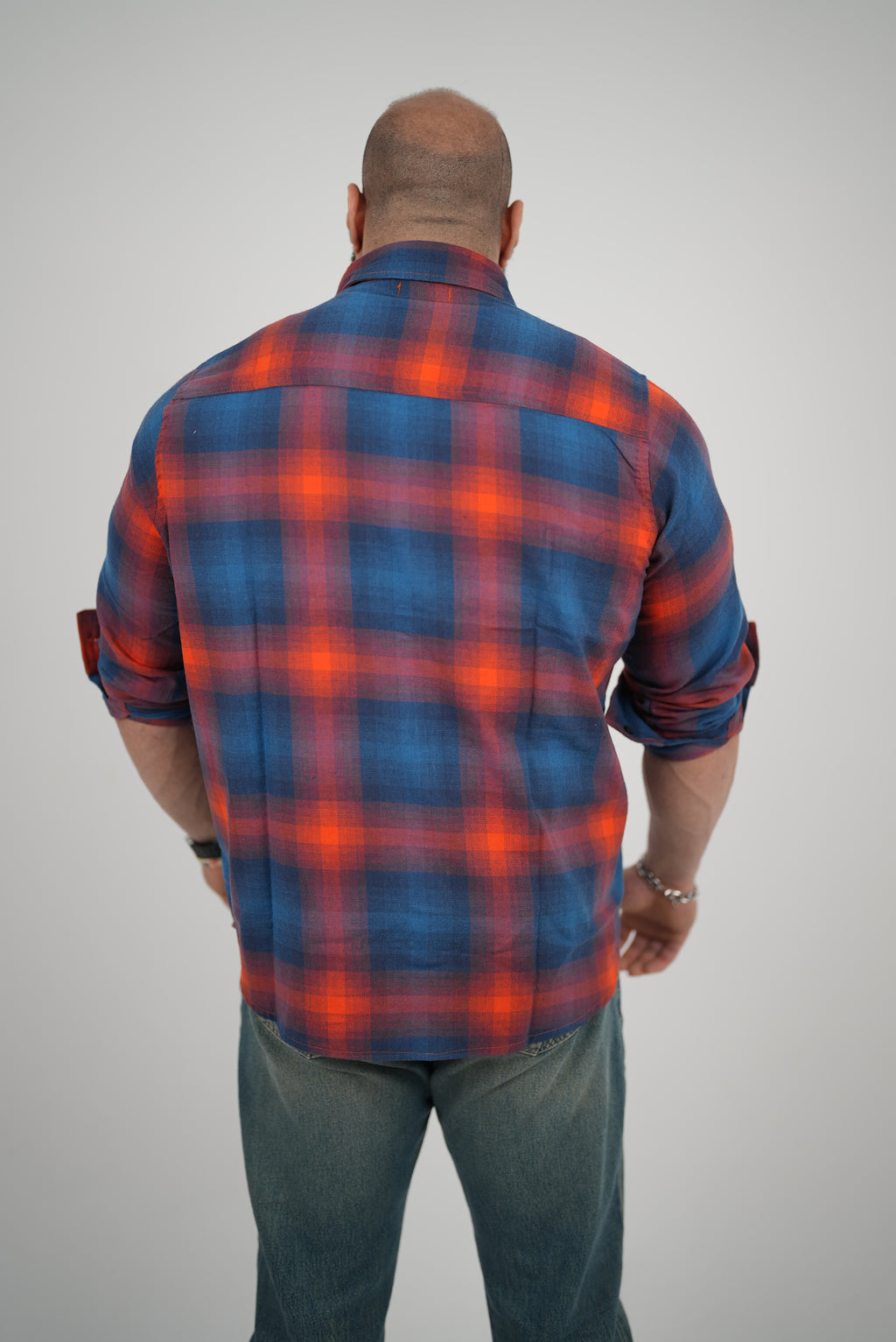 Vintage flame flannel pump cover _ IronFlex®