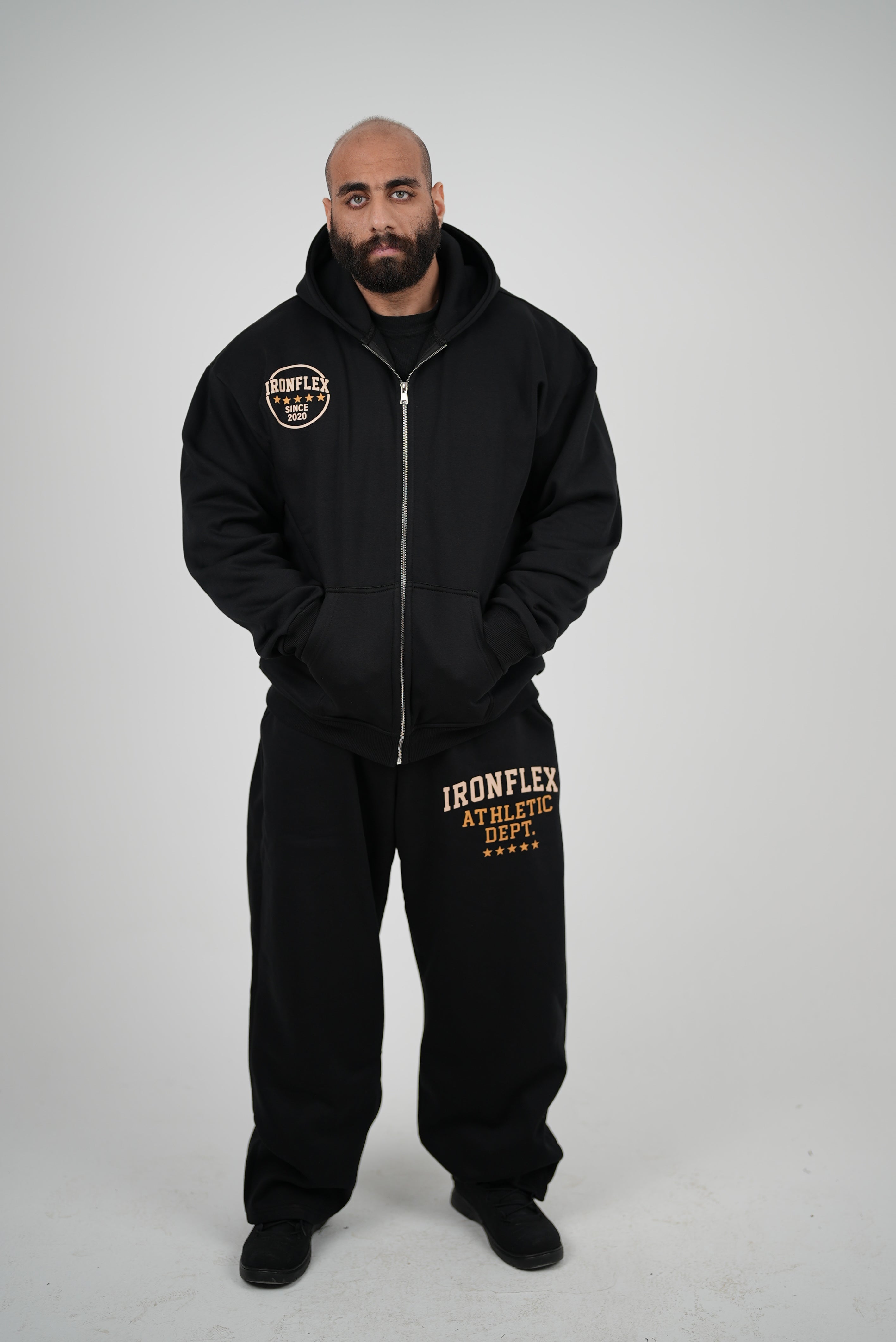 IronFlex Heavyweight Zip-Up Hoodie — Athletic Dept. Edition