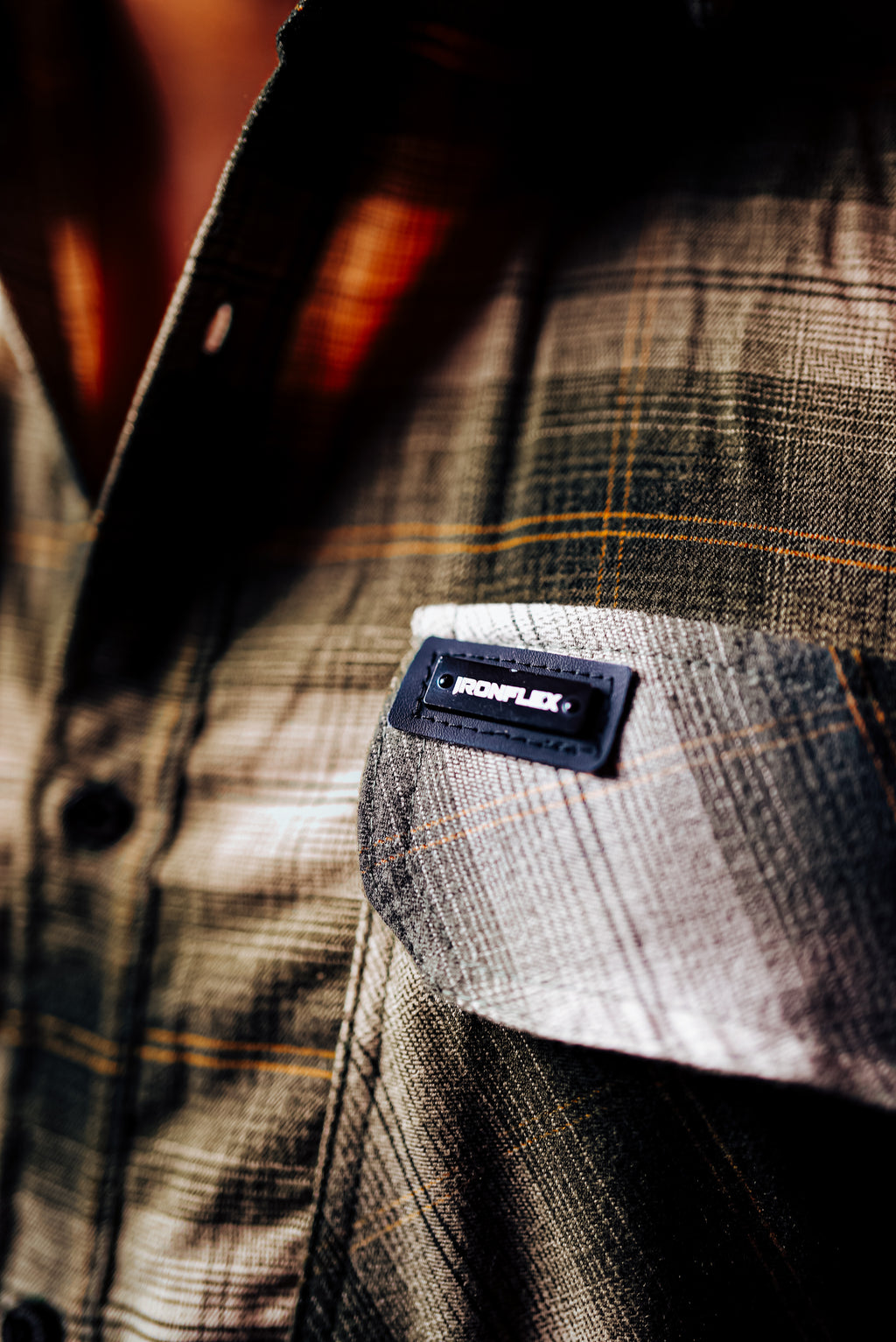 Olive drab flannel pump cover_ IronFlex®