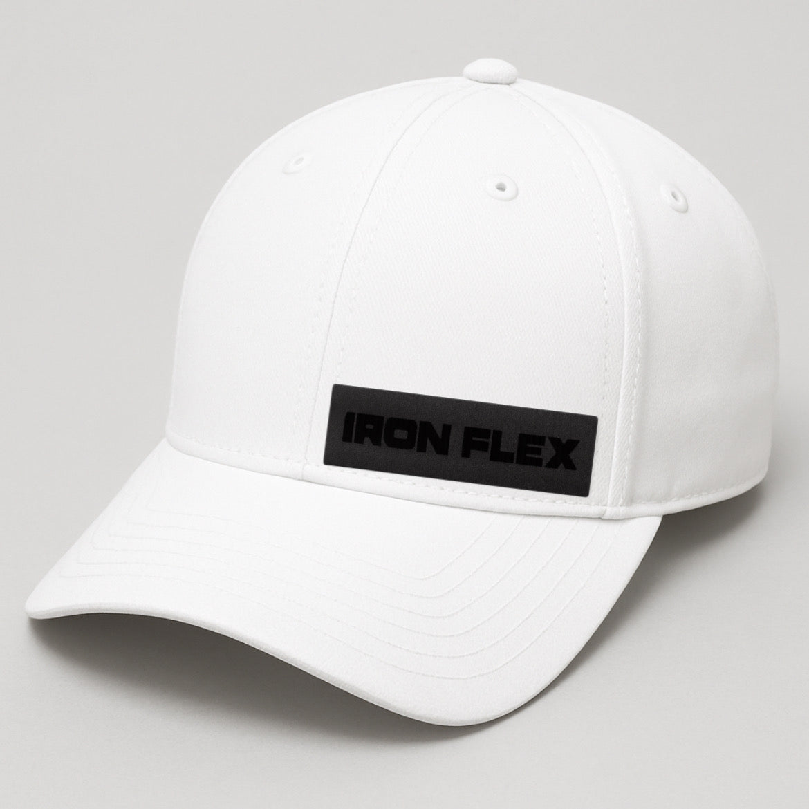 Irofix Cap IronFlex Minimal Patch Cap – White – IRONFLEX