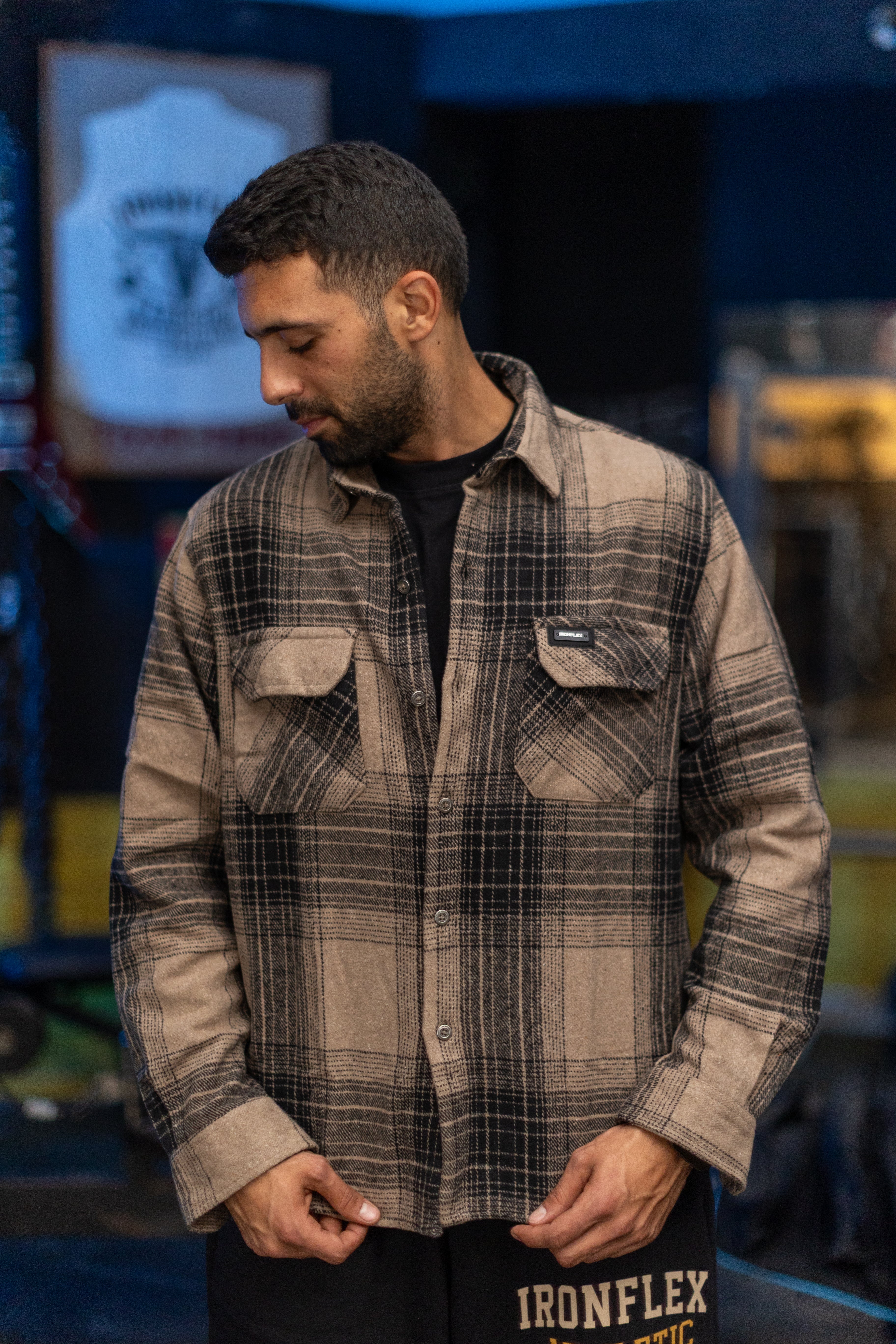 HEAVY Desert Storm Flannel Jacket – IronFlex®