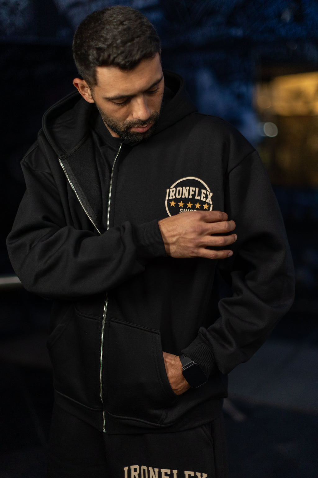 IronFlex Heavyweight Zip-Up Hoodie — Athletic Dept. Edition