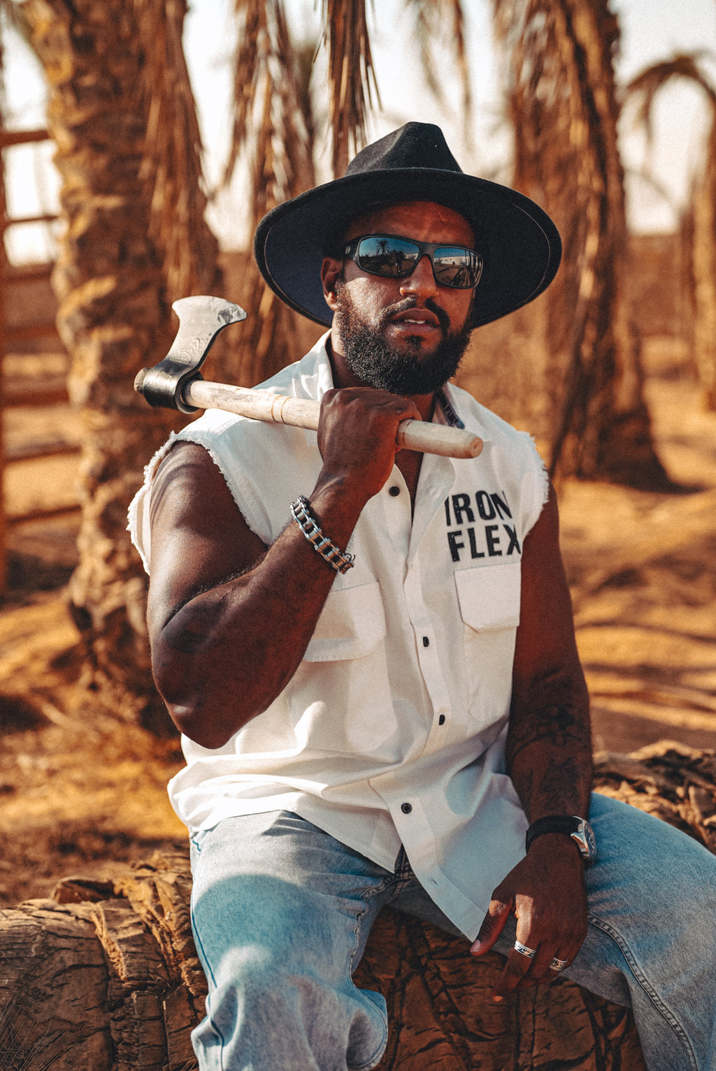 White Texas Edition Ironflex Sleeveless