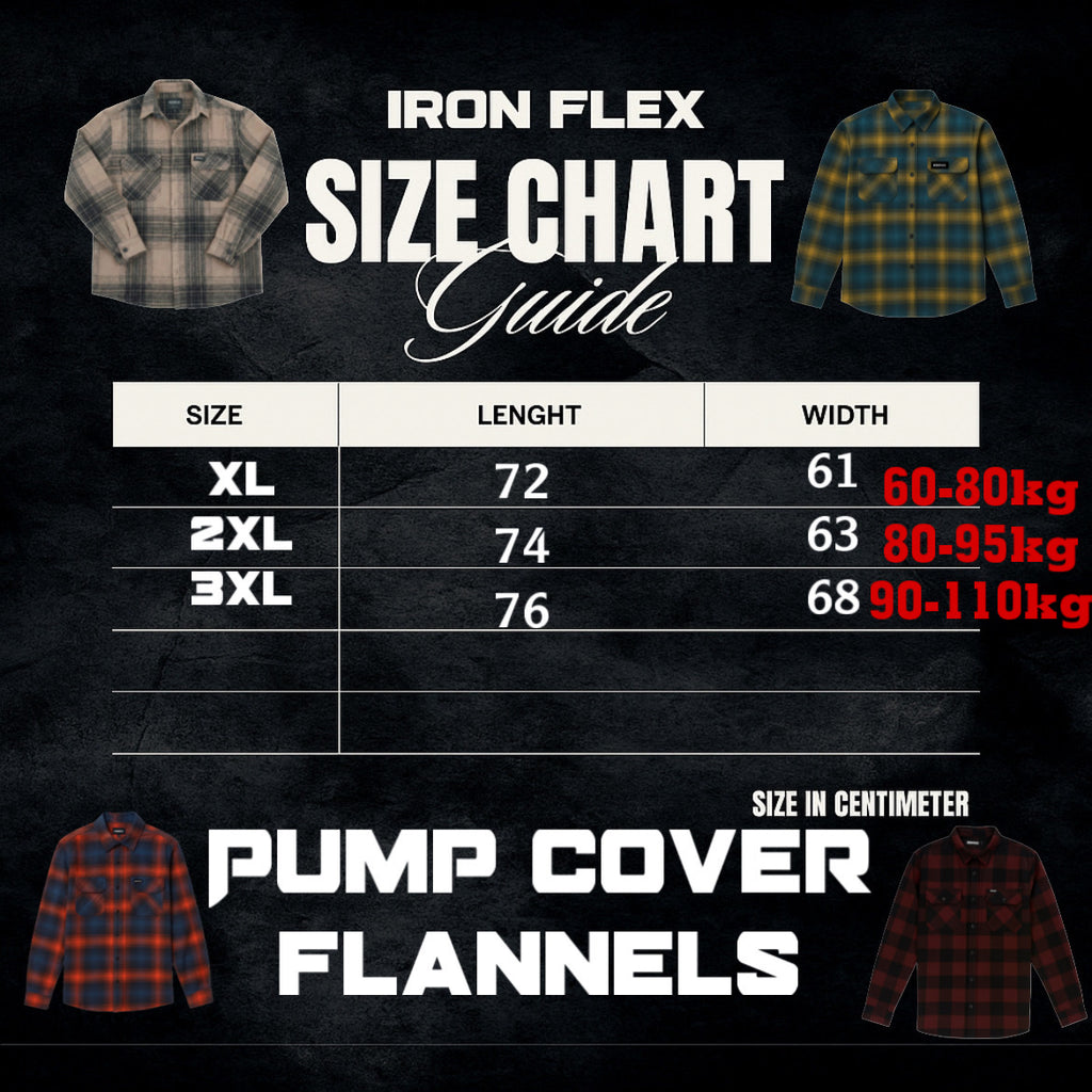 Bronze forest flannel pump cover_ IronFlex®