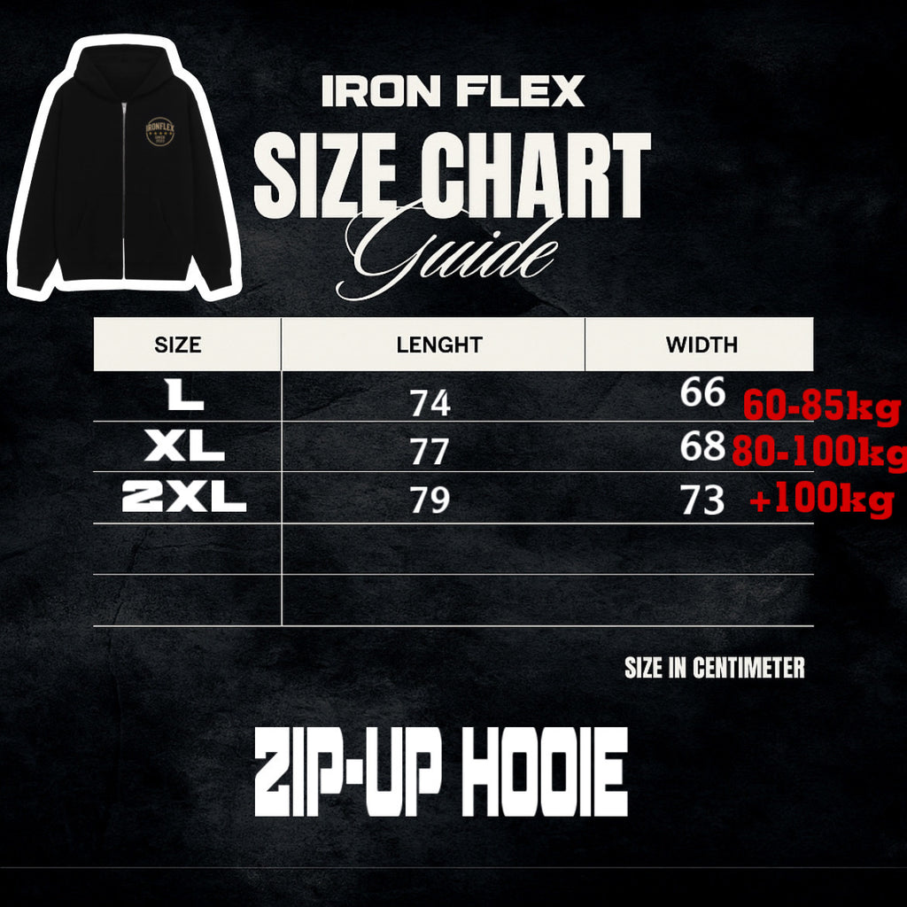 IronFlex Heavyweight Zip-Up Hoodie — Athletic Dept. Edition