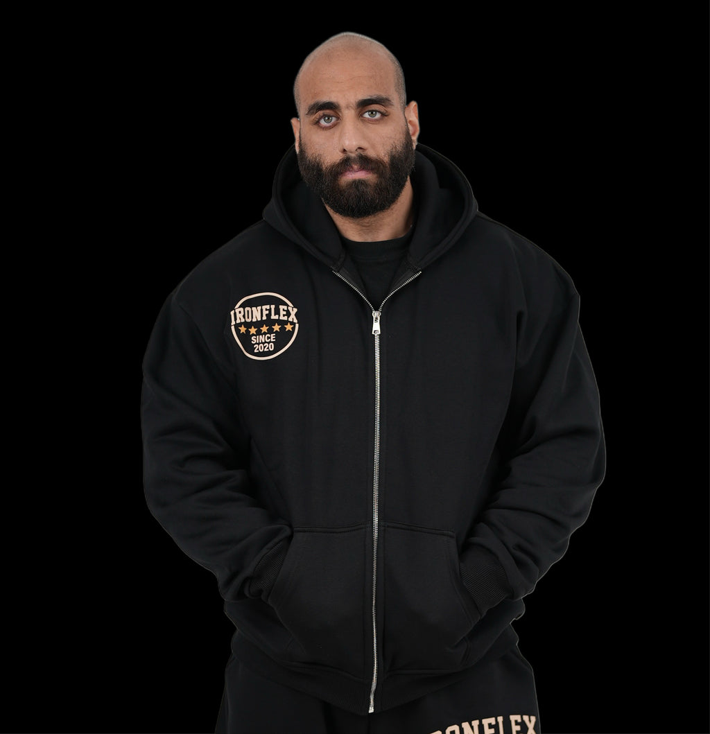 IronFlex Heavyweight Zip-Up Hoodie — Athletic Dept. Edition