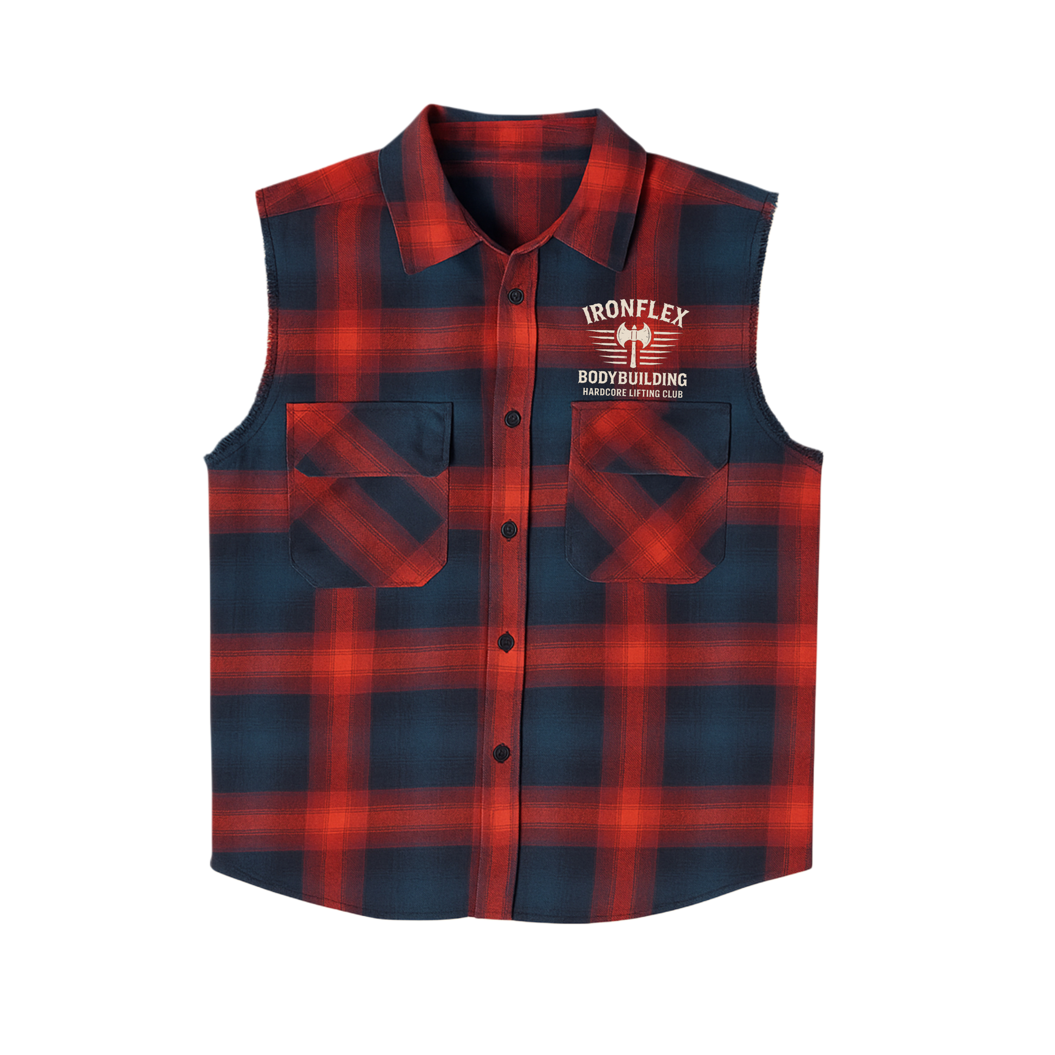 Vintage flame 2.0 Edition sleeveless Flannel