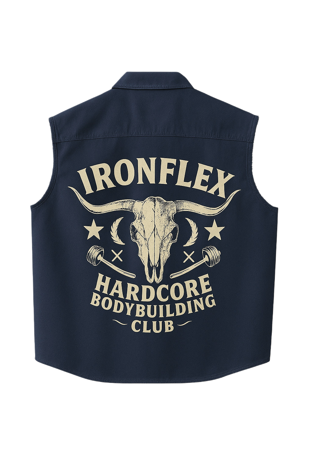 Navy Texas edition IronFlex Sleeveless