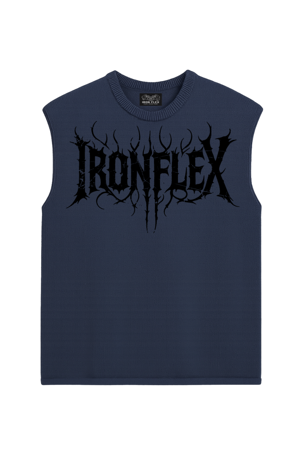 Ironflex knitted oversized tank top