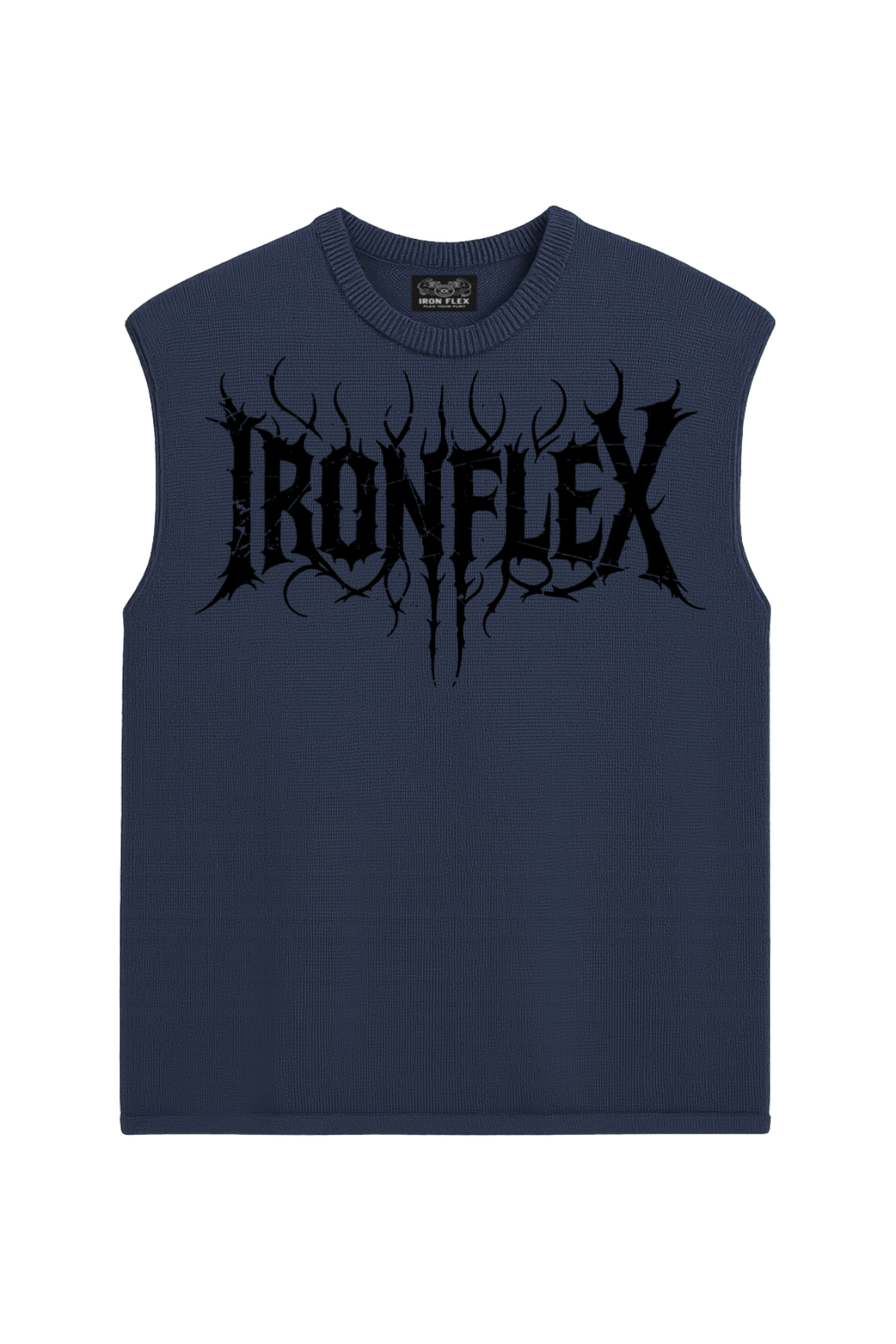 Ironflex knitted oversized tank top